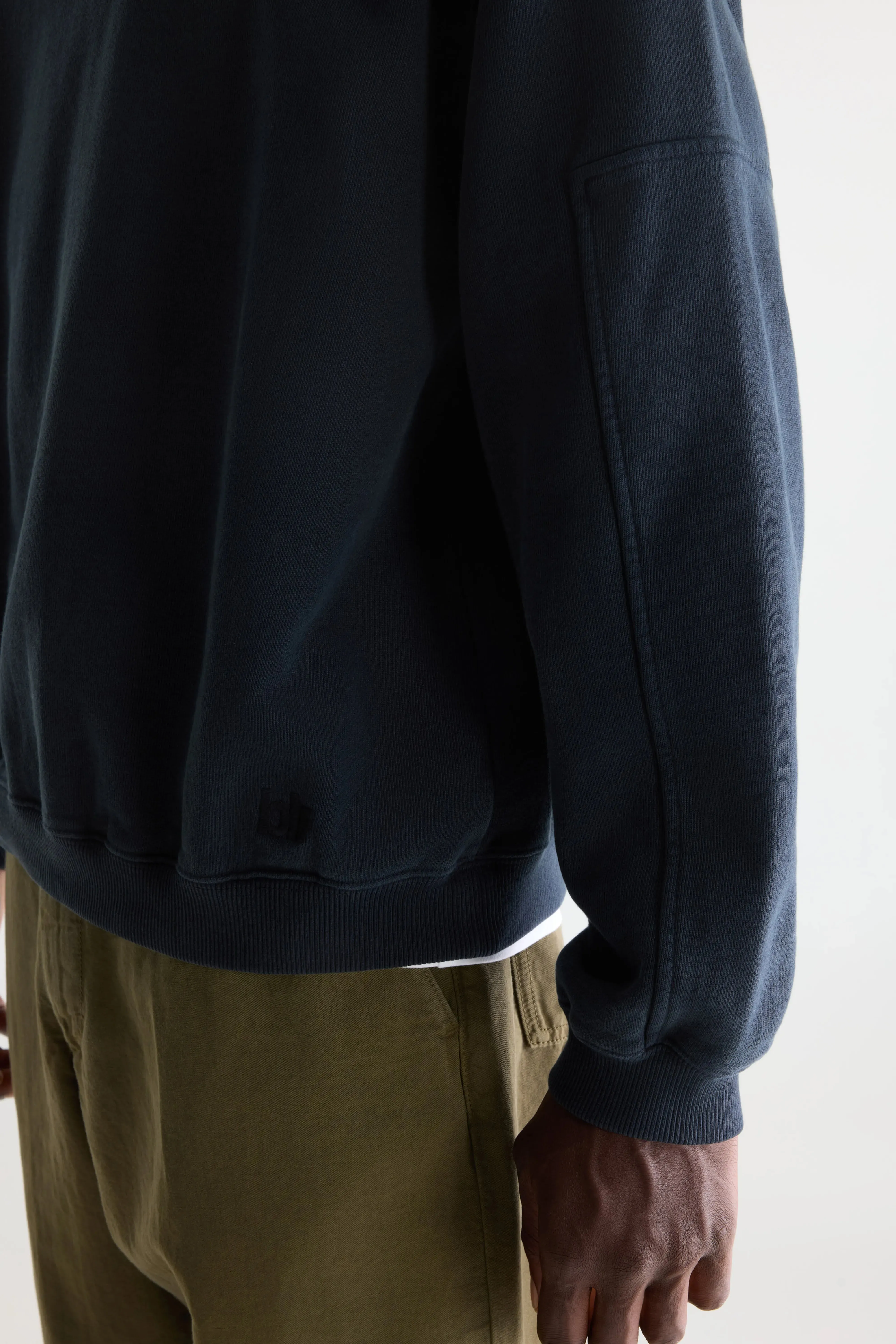 Fapien crewneck sweatshirt (261 / M / DARK NAVY) sold by Bellerose product image thumbnail 5