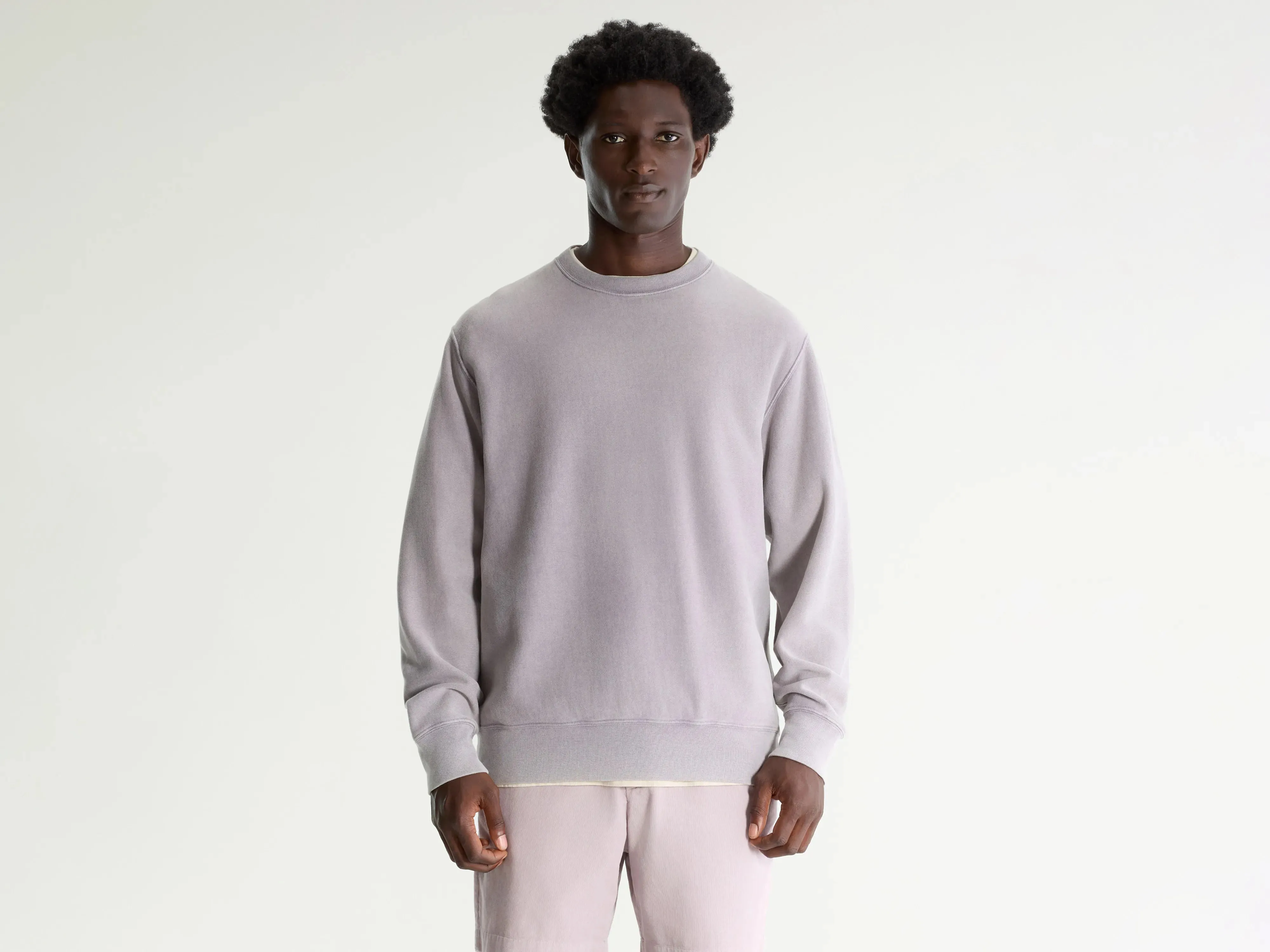 Flake crewneck sweatshirt (261 / M / HEATHER) sold by Bellerose