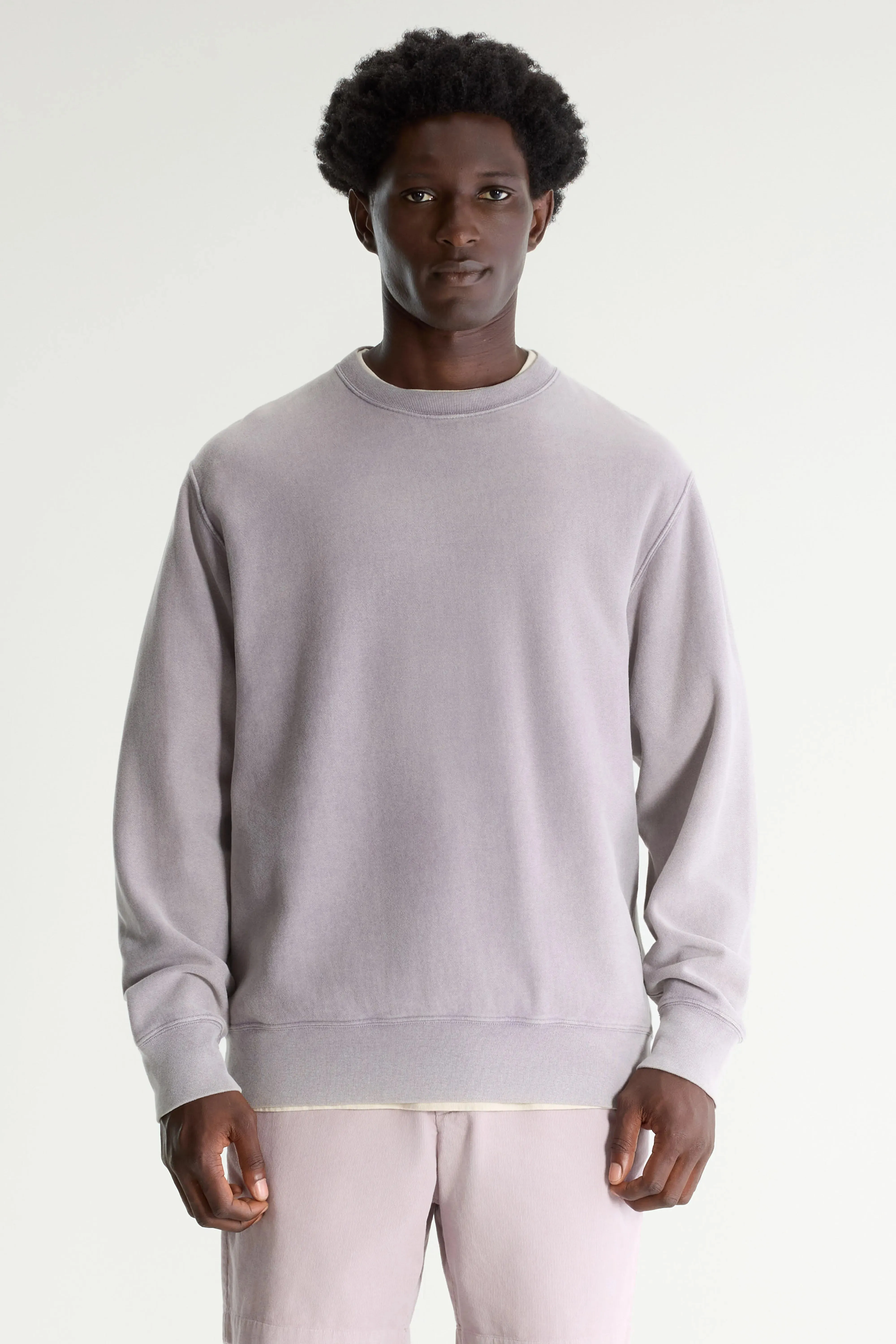 Flake crewneck sweatshirt (261 / M / HEATHER) sold by Bellerose product image thumbnail 2