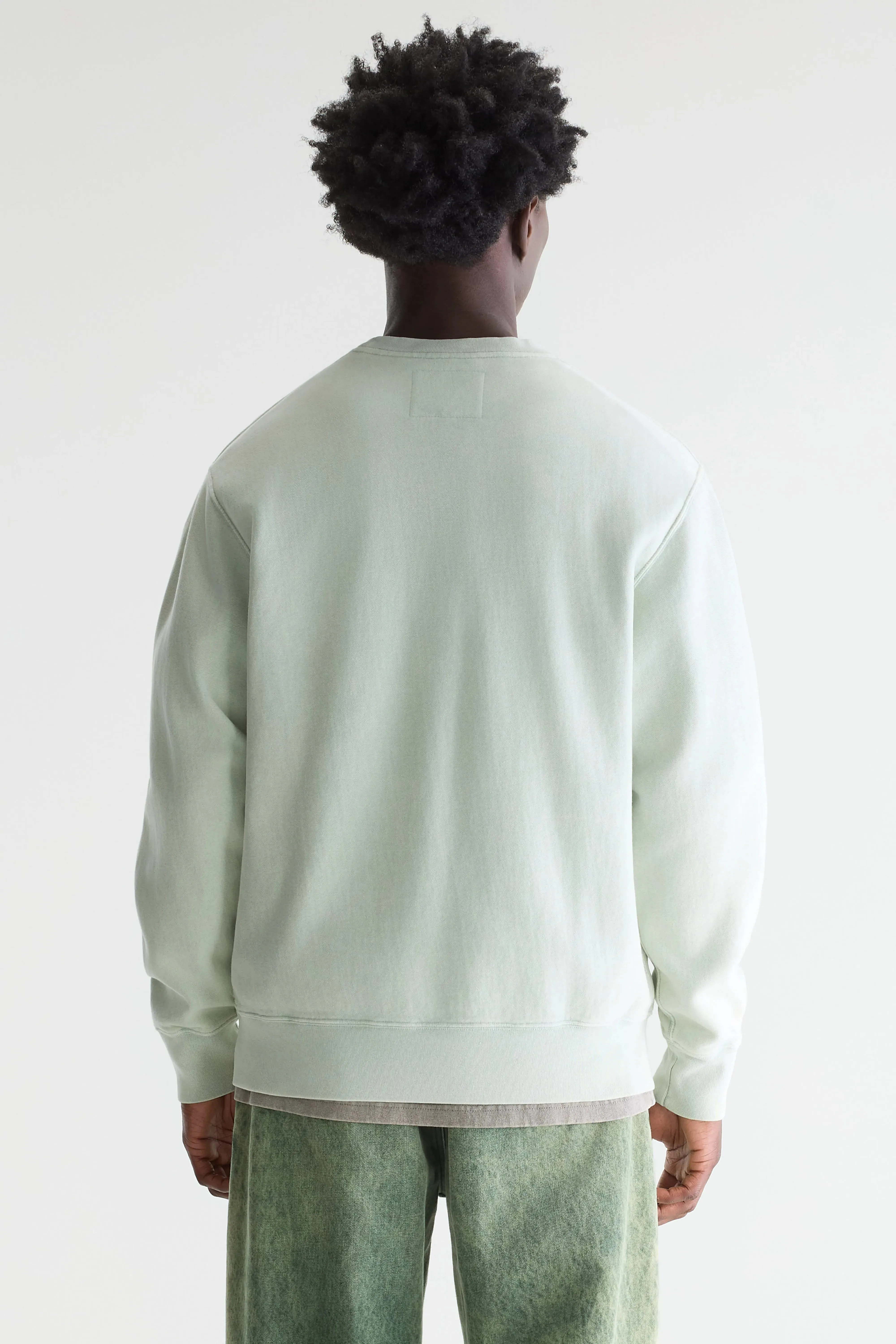 Flake crewneck sweatshirt (261 / M / AQUA) sold by Bellerose product image thumbnail 5