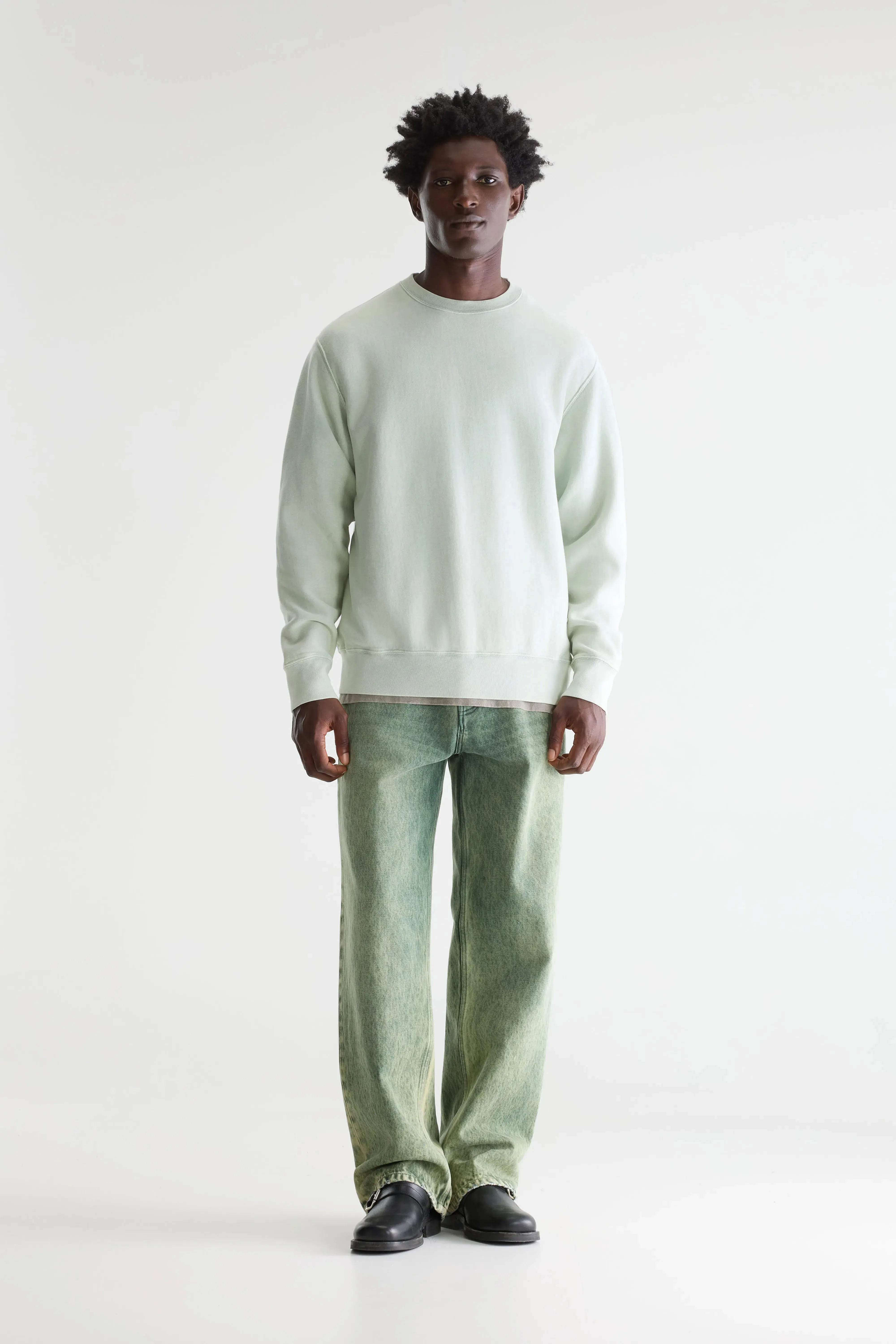 Flake crewneck sweatshirt (261 / M / AQUA) sold by Bellerose product image thumbnail 3