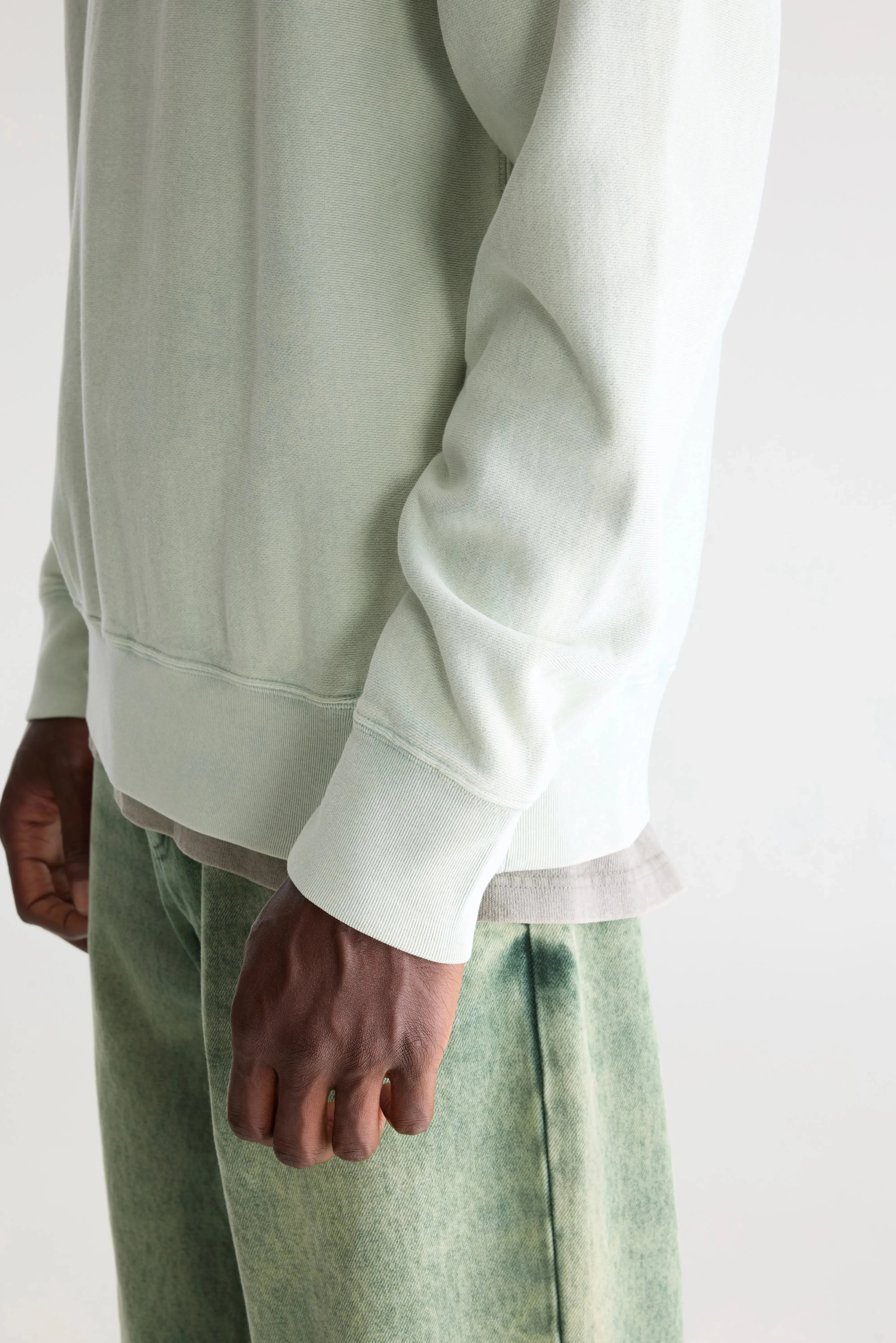 Flake crewneck sweatshirt (261 / M / AQUA) sold by Bellerose product image thumbnail 4