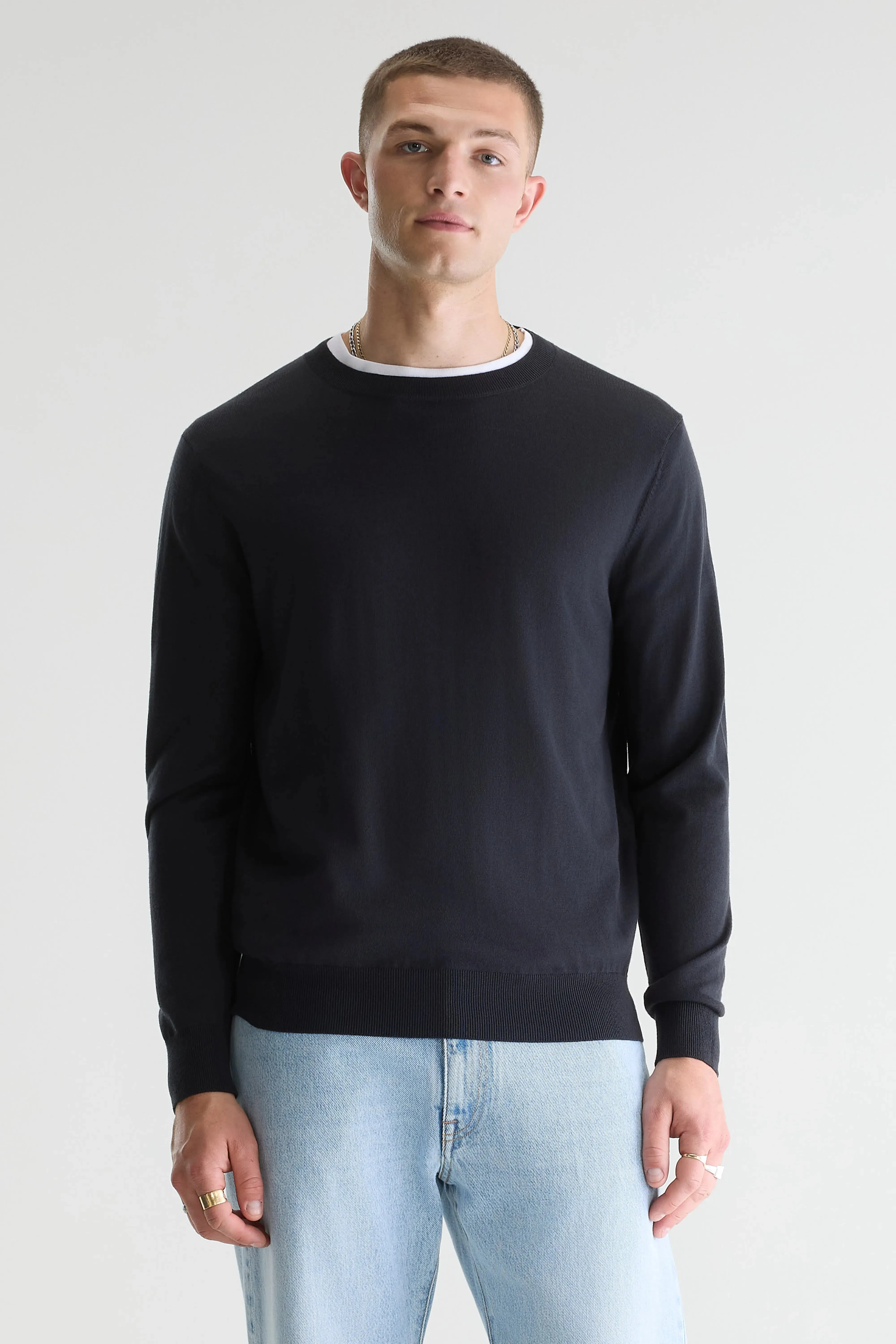 Dilles crewneck sweater (261 / M / LICORICE) sold by Bellerose product image thumbnail 2