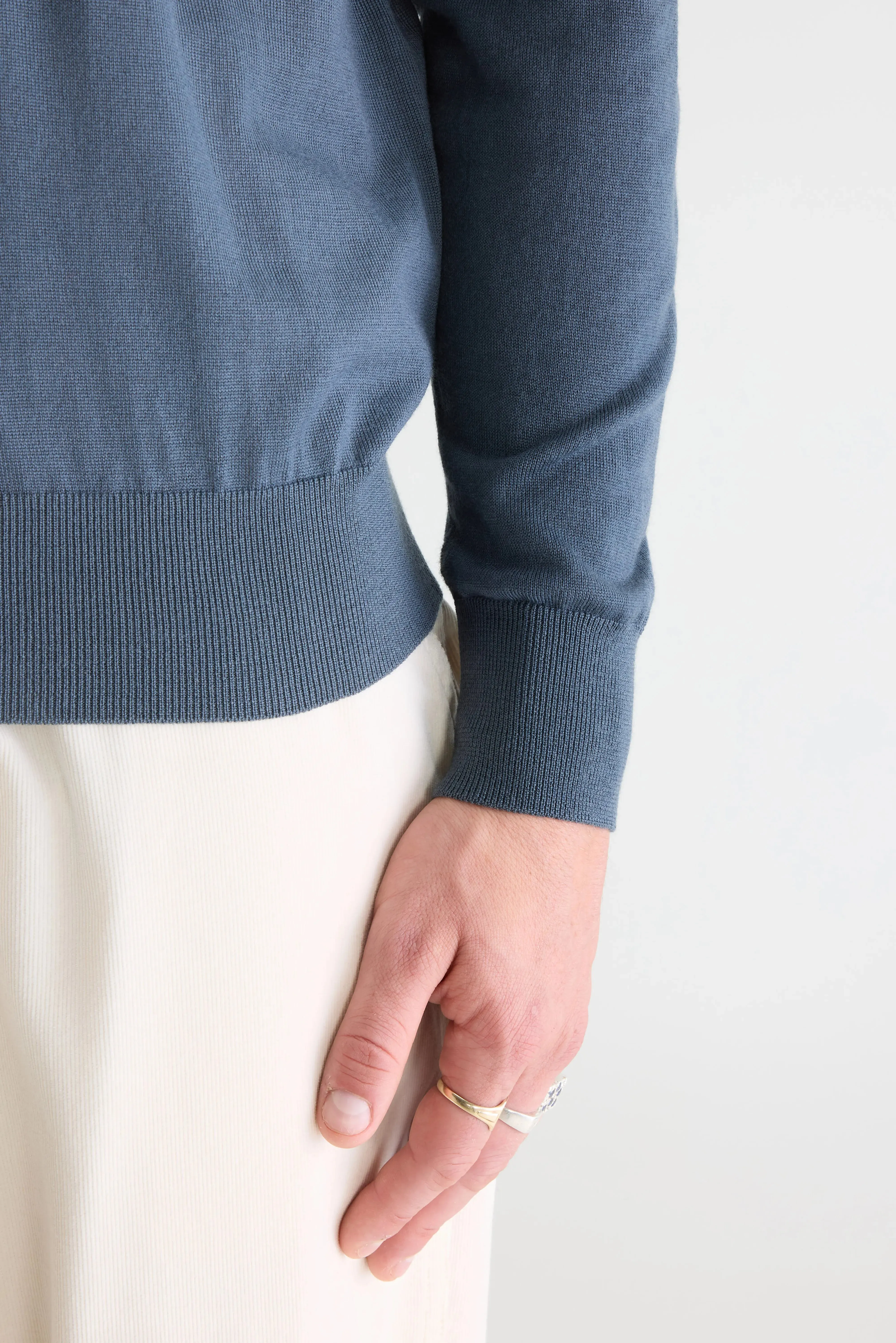 Dilles crewneck sweater (261 / M / DOVE) sold by Bellerose product image thumbnail 5