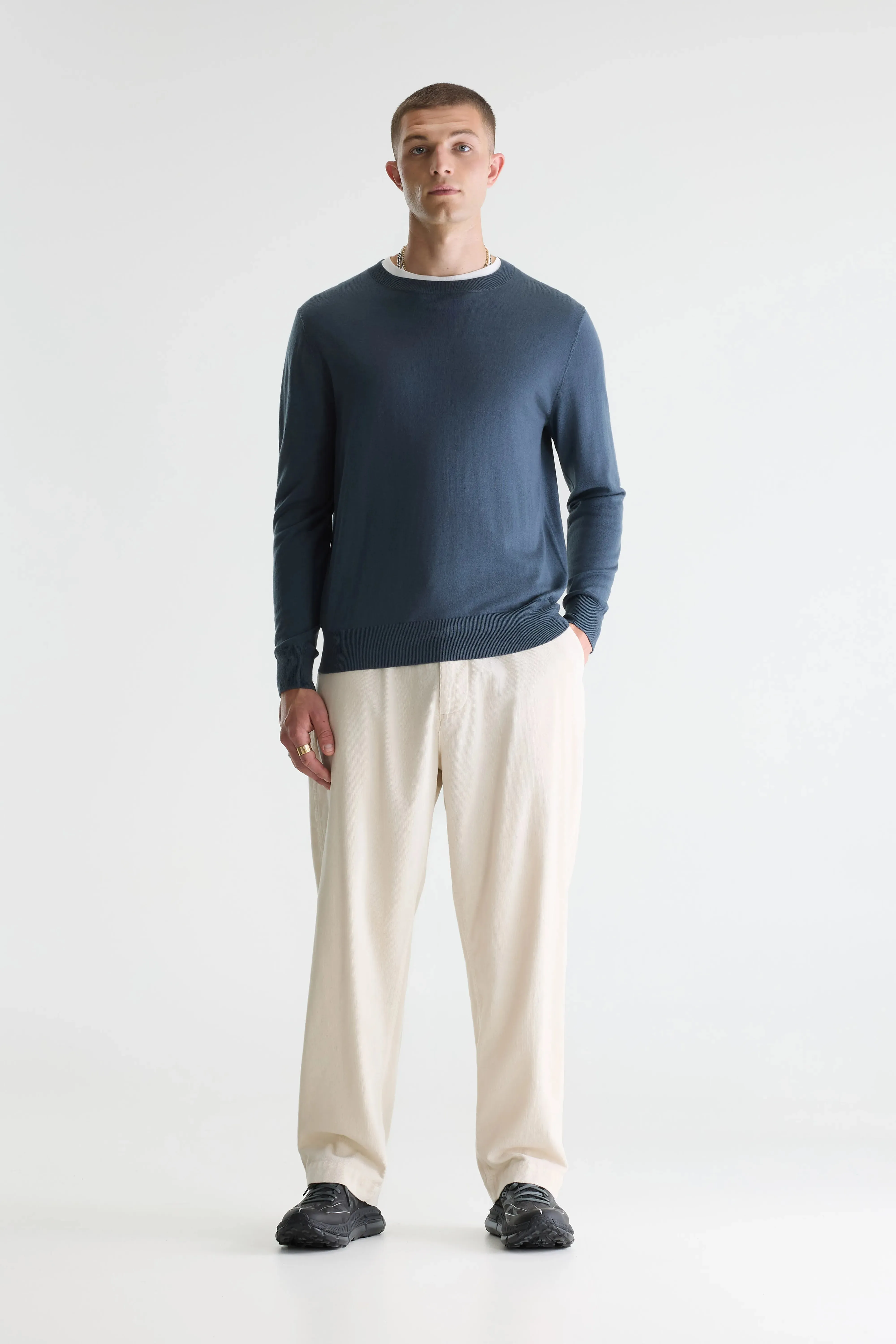 Dilles crewneck sweater (261 / M / DOVE) sold by Bellerose product image thumbnail 3