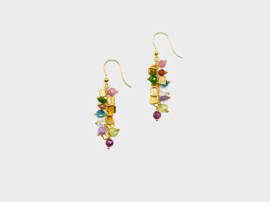 Confetti Earrings  (261 / W / MULTICOLOR) made by Bellerose