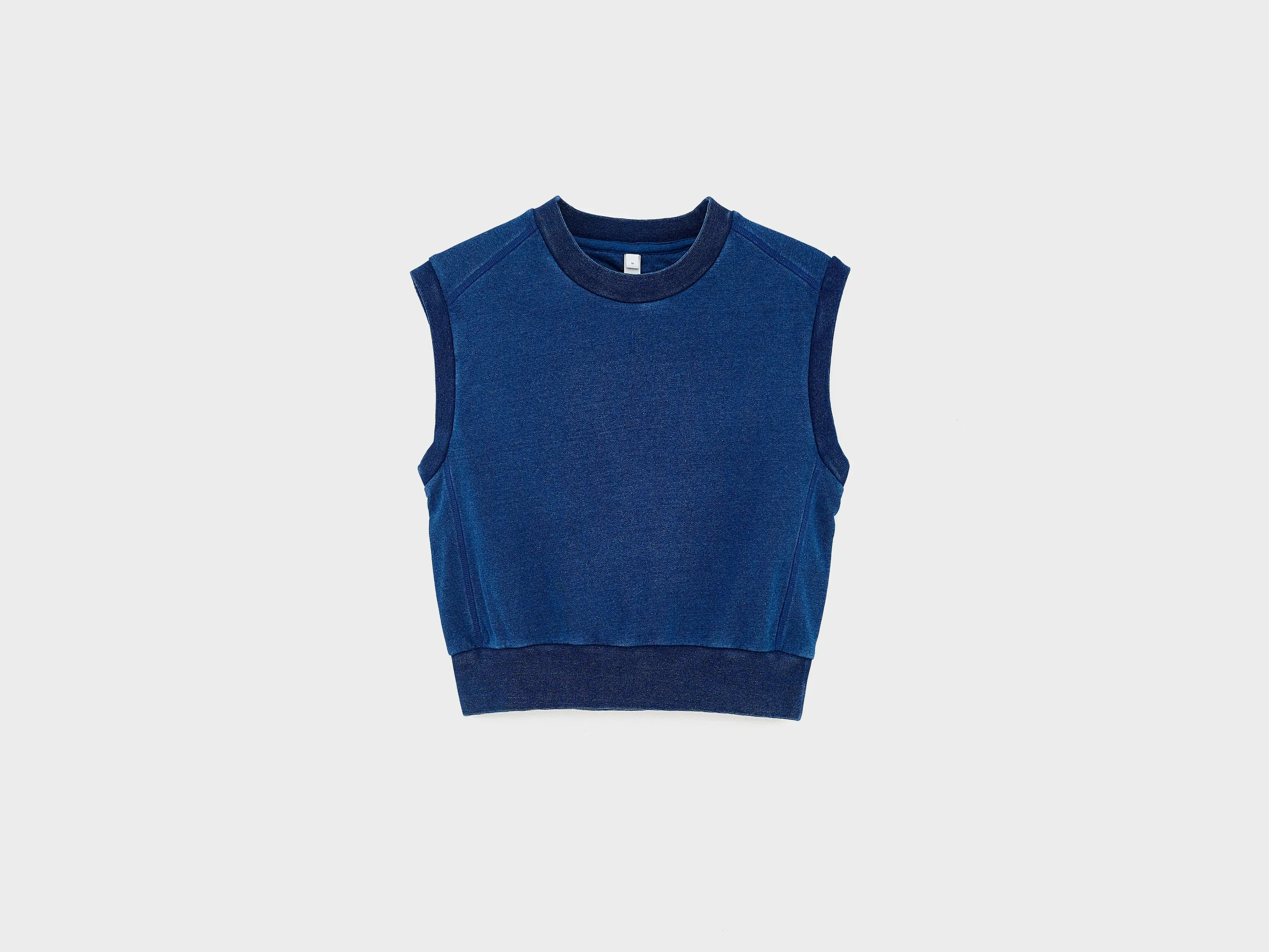 Azula sleeveless sweatshirt (261 / G / INDIGO) sold by Bellerose
