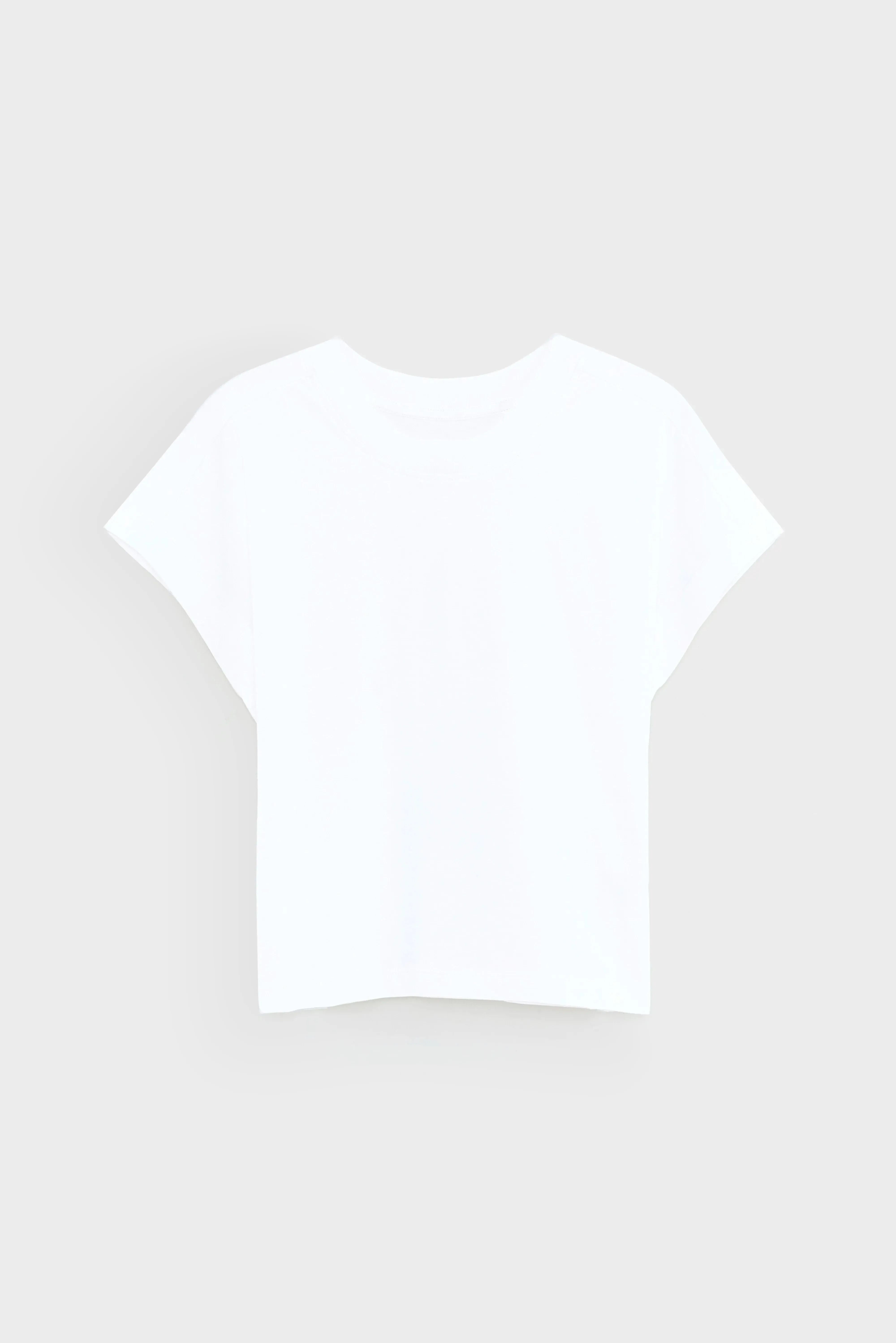 Cindo cropped t-shirt (261 / G / WHITE) sold by Bellerose product image thumbnail 2
