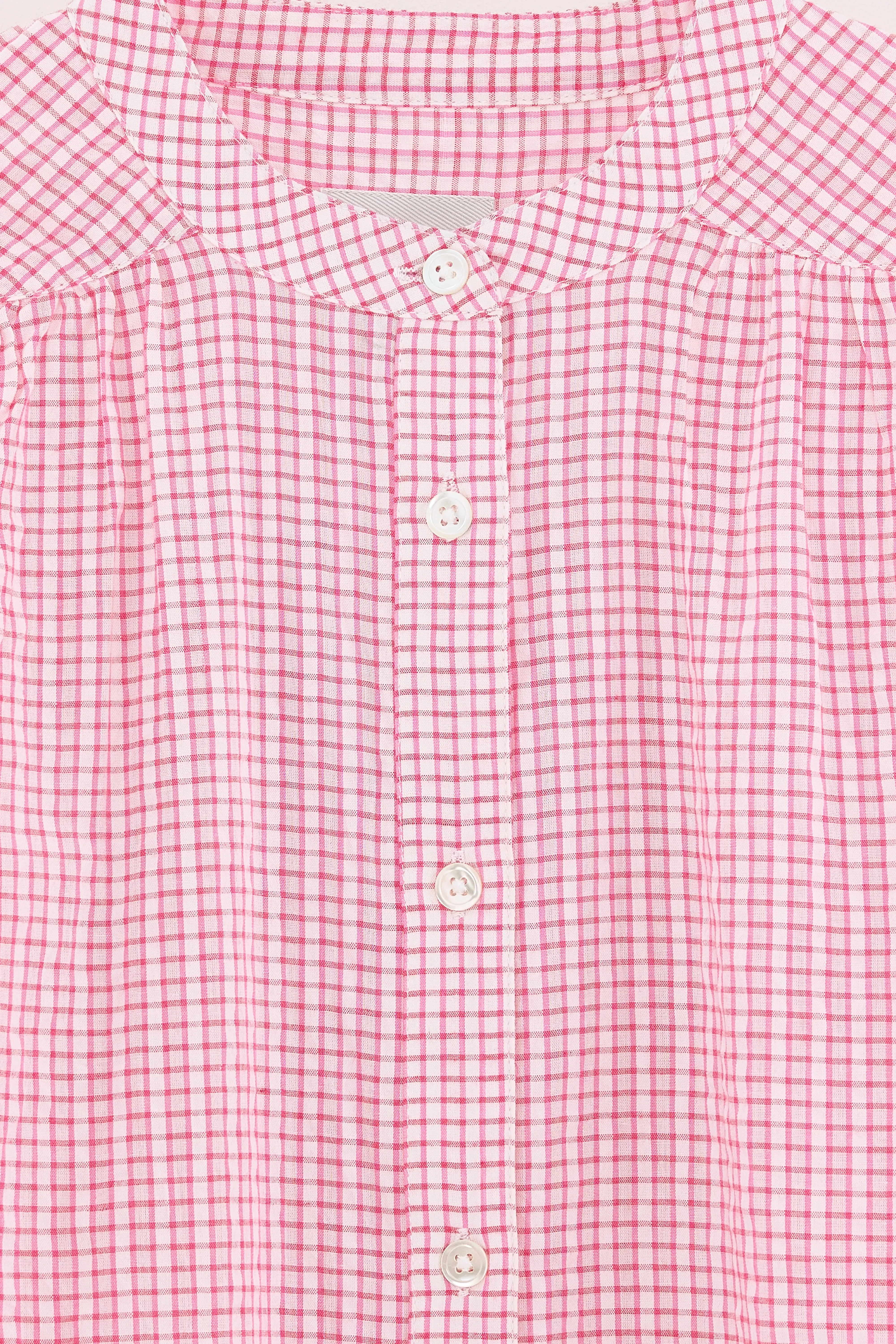 Hopsa short-sleeve blouse (261 / G / CHECK A) sold by Bellerose product image thumbnail 4