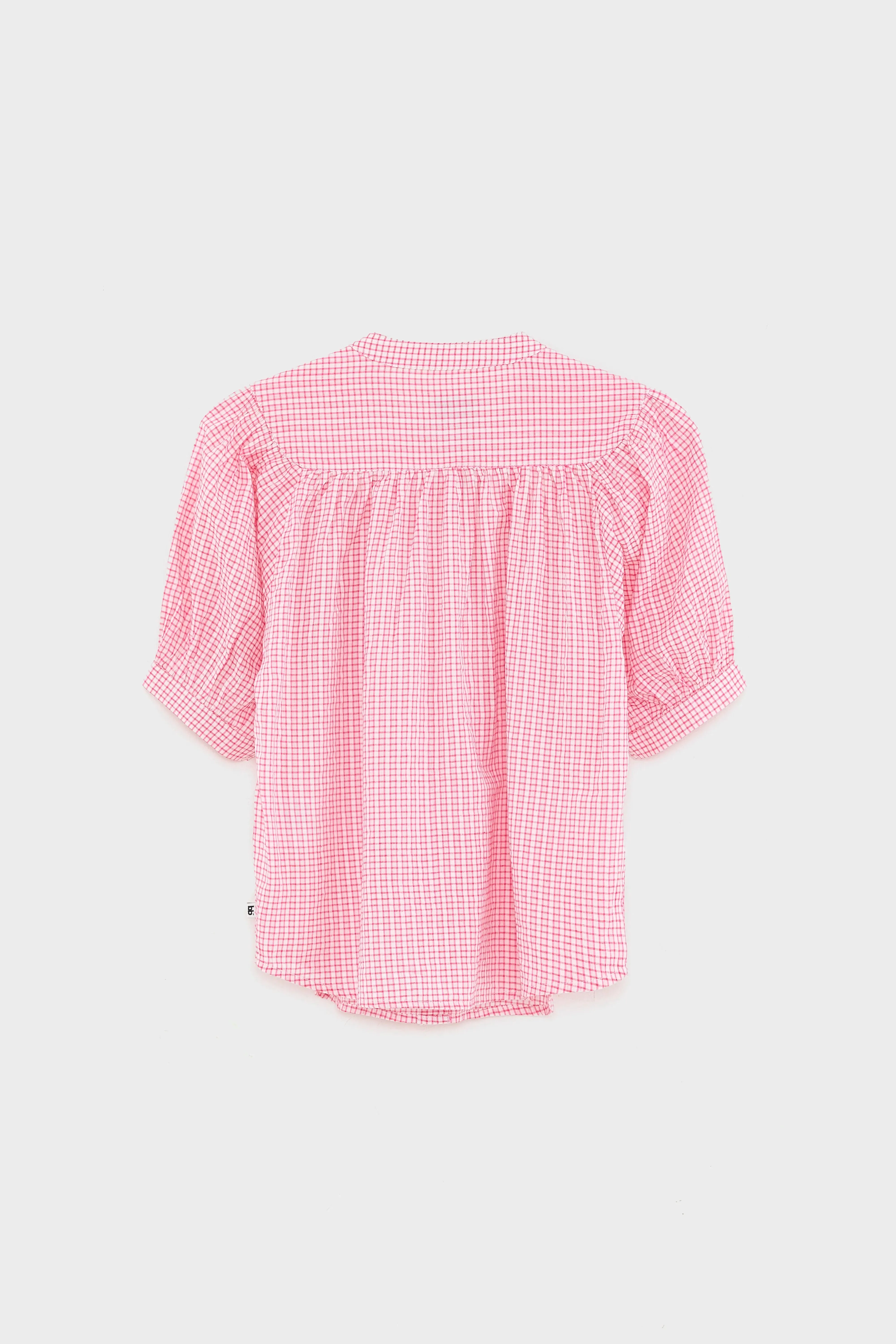Hopsa short-sleeve blouse (261 / G / CHECK A) sold by Bellerose product image thumbnail 3