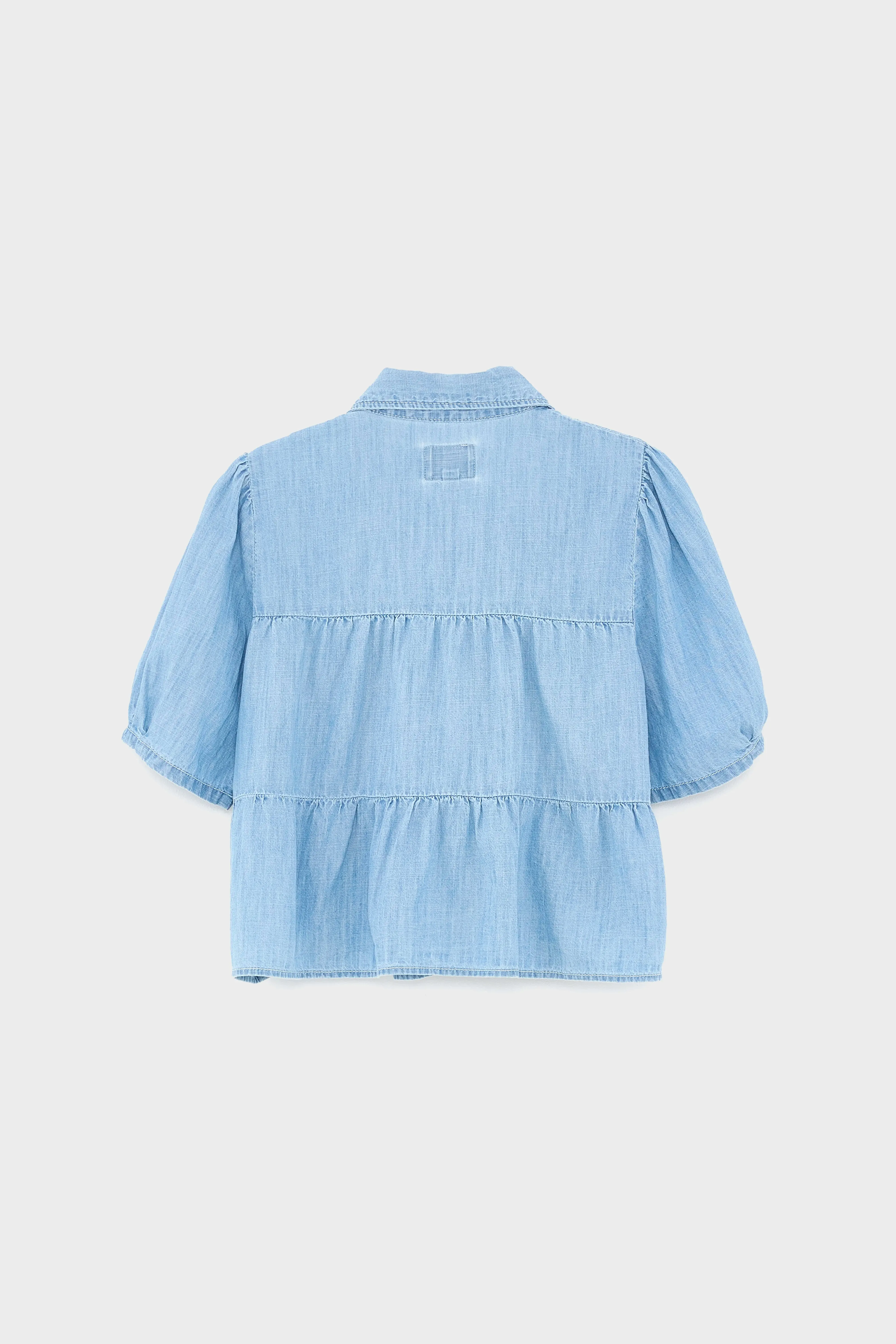 Helo denim shirt (261 / G / LT BLUE STONE) sold by Bellerose product image thumbnail 3
