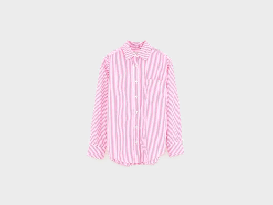 Ironis straight shirt (261 / G / STRIPE C) made by Bellerose