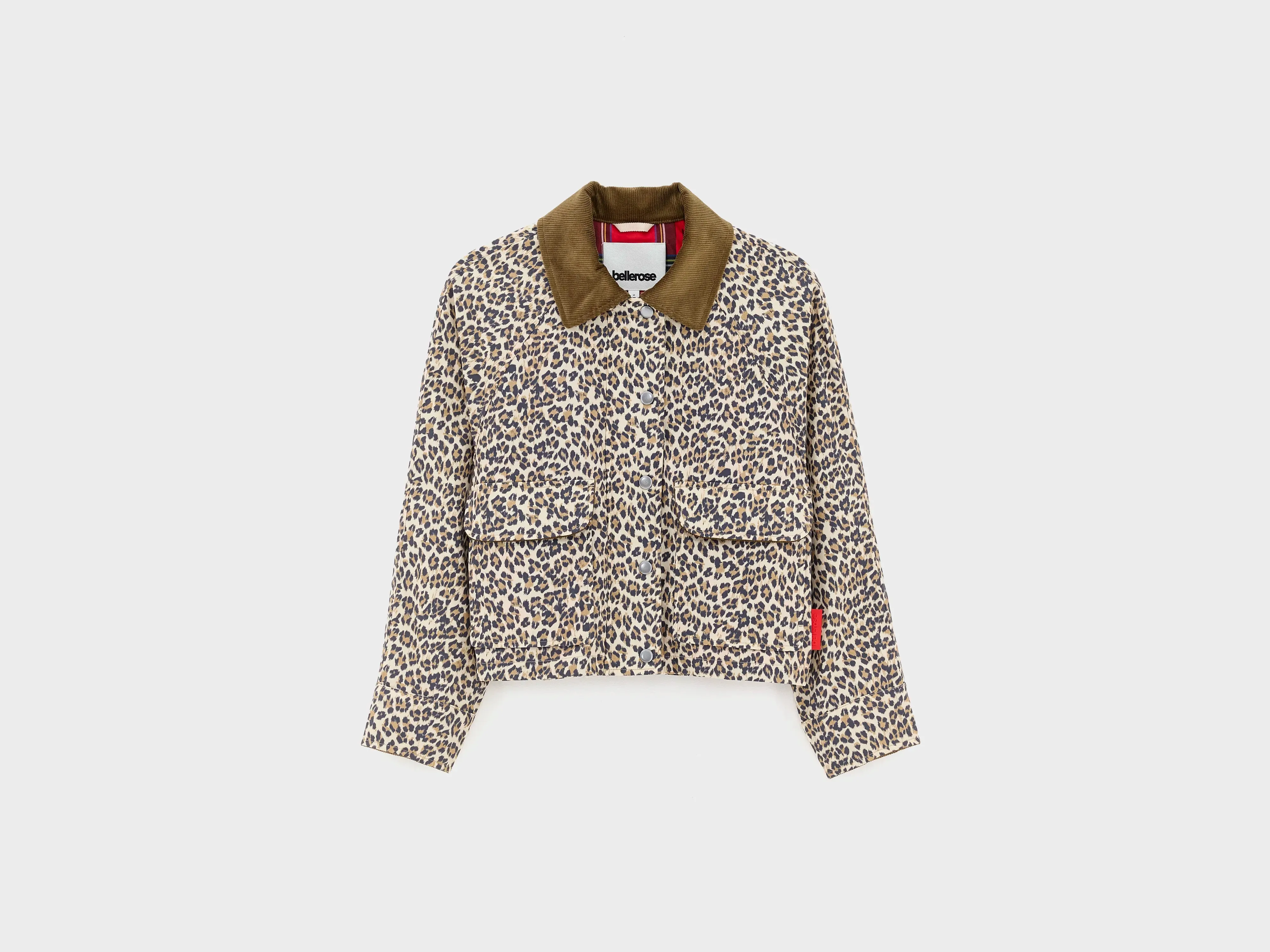 Hack leopard print jacket (261 / G / COMBO A) sold by Bellerose