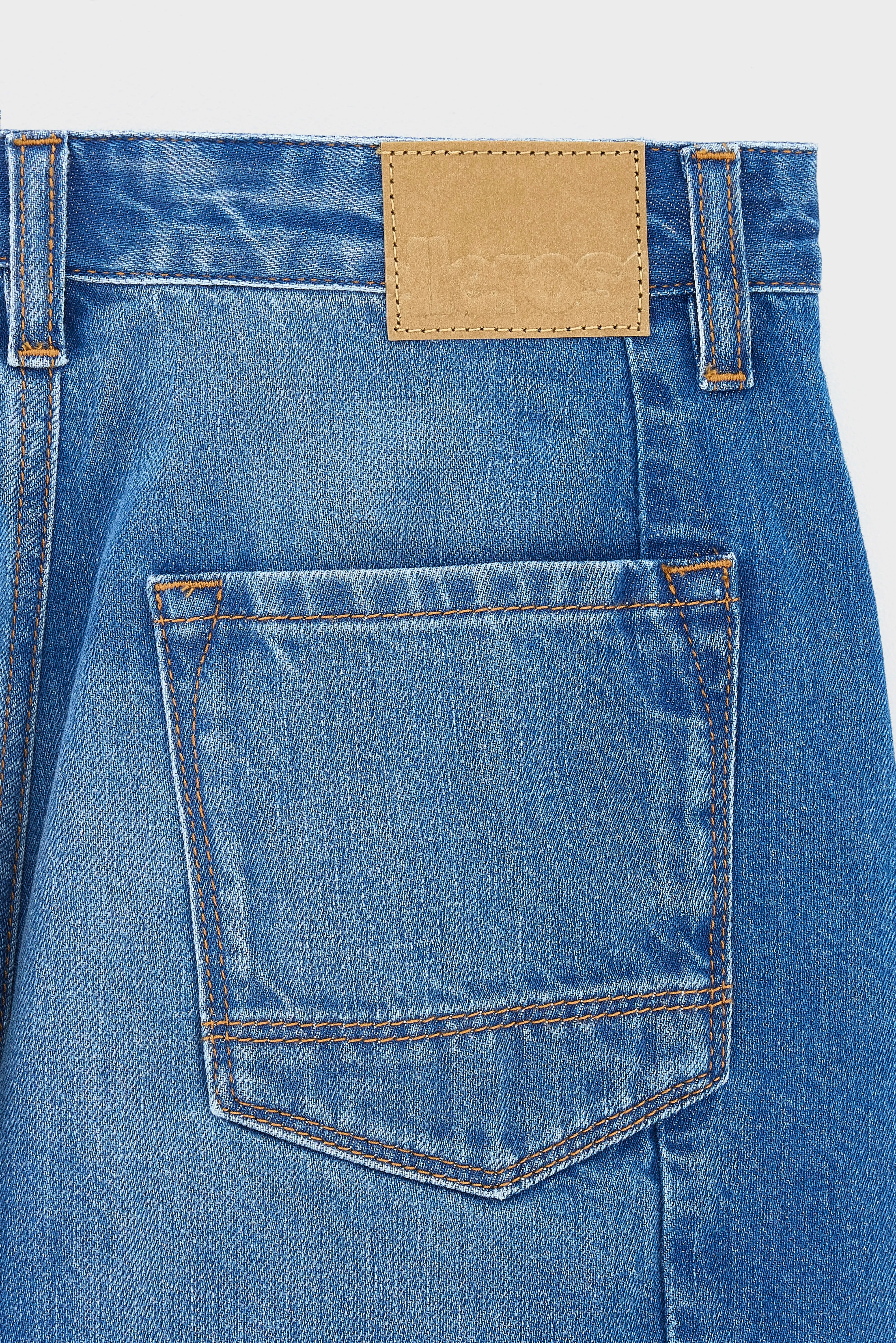 Pethula pleated denim shorts (261 / G / BLUE STONE) sold by Bellerose product image thumbnail 5