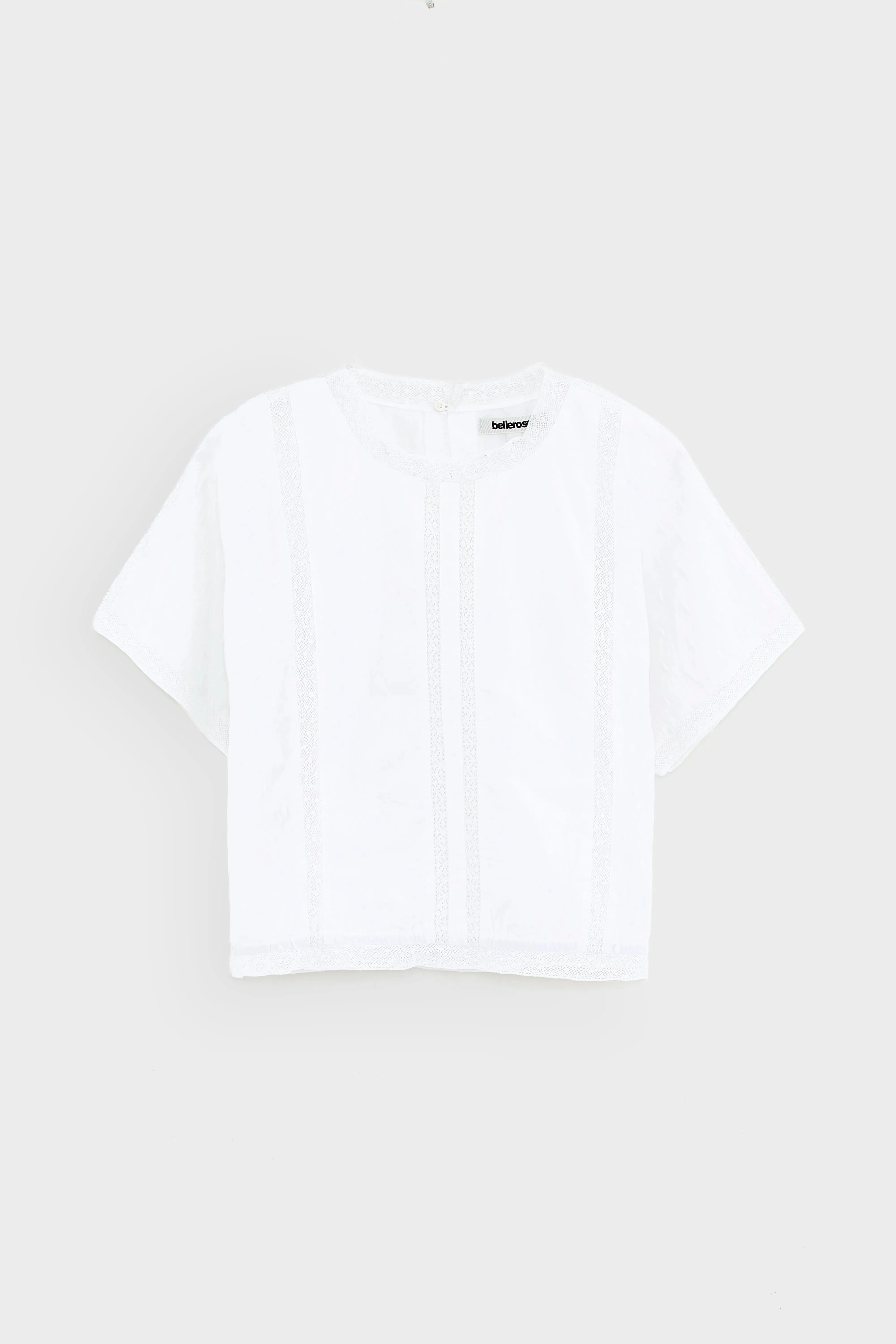 Hyacin cropped blouse (261 / G / WHITE) sold by Bellerose product image thumbnail 2