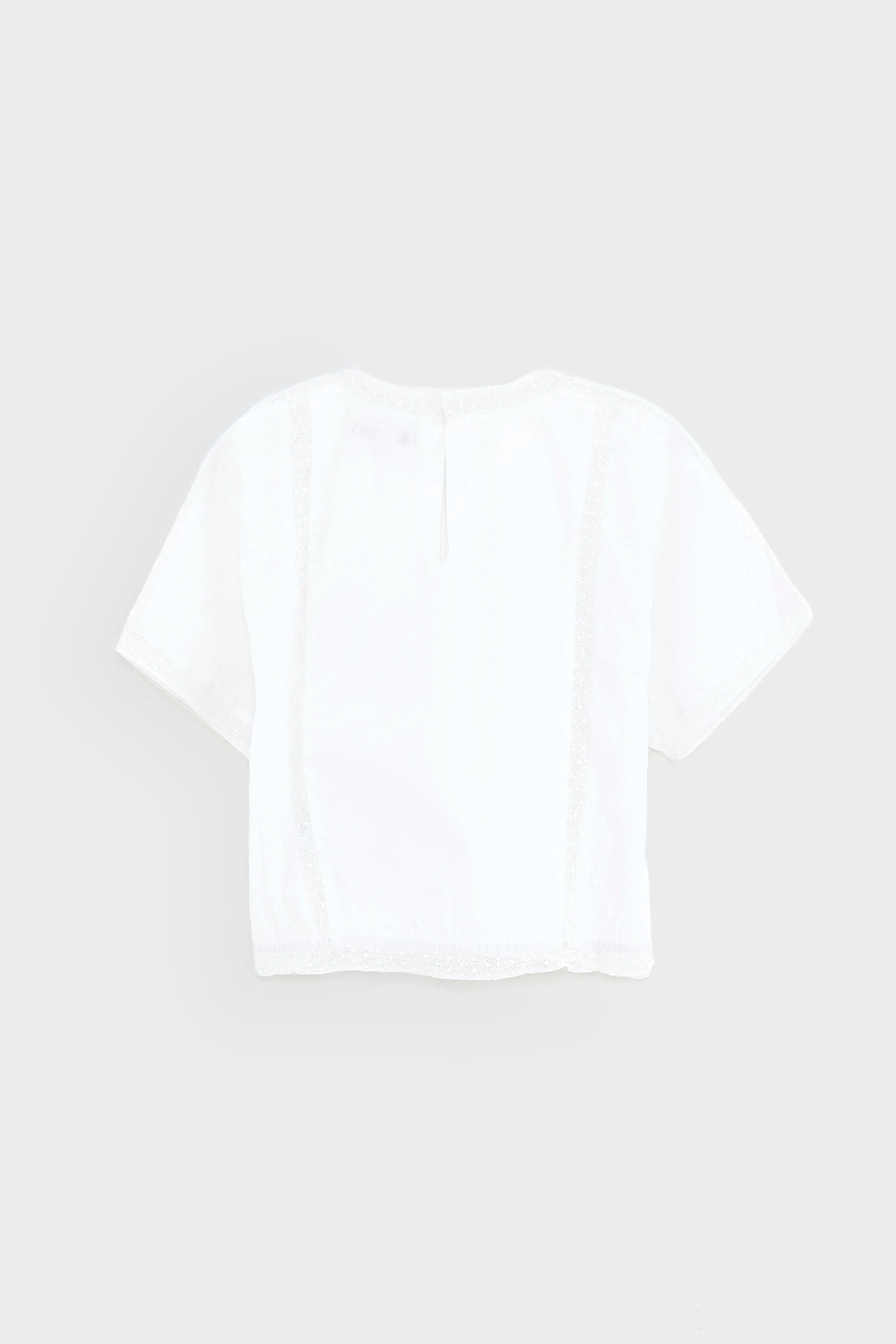 Hyacin cropped blouse (261 / G / WHITE) sold by Bellerose product image thumbnail 3