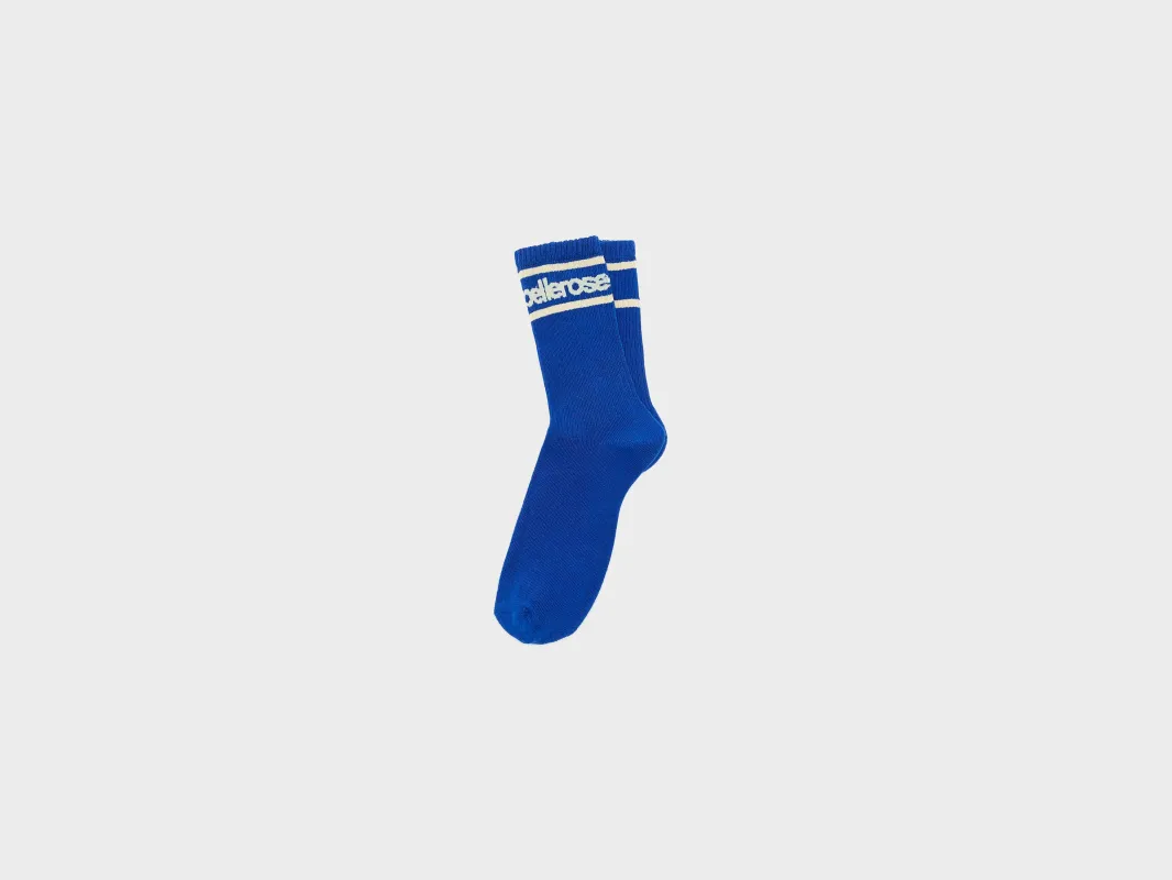 Vigil crew socks (261 / G / LAZULI) made by Bellerose