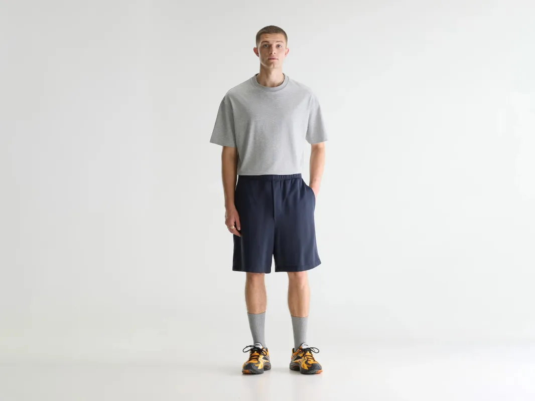 Flank wide shorts (261 / M / DARK NAVY) sold by Bellerose