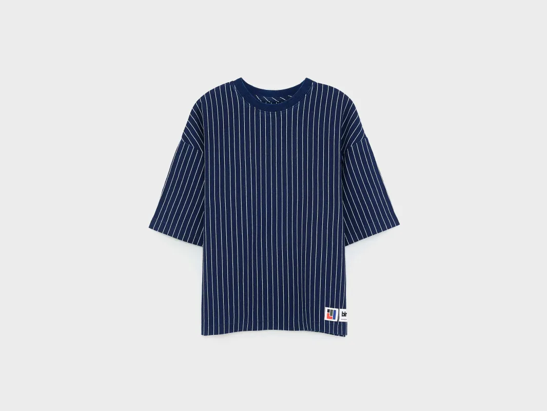 Sine short-sleeve t-shirt (261 / B / STRIPE A) sold by Bellerose
