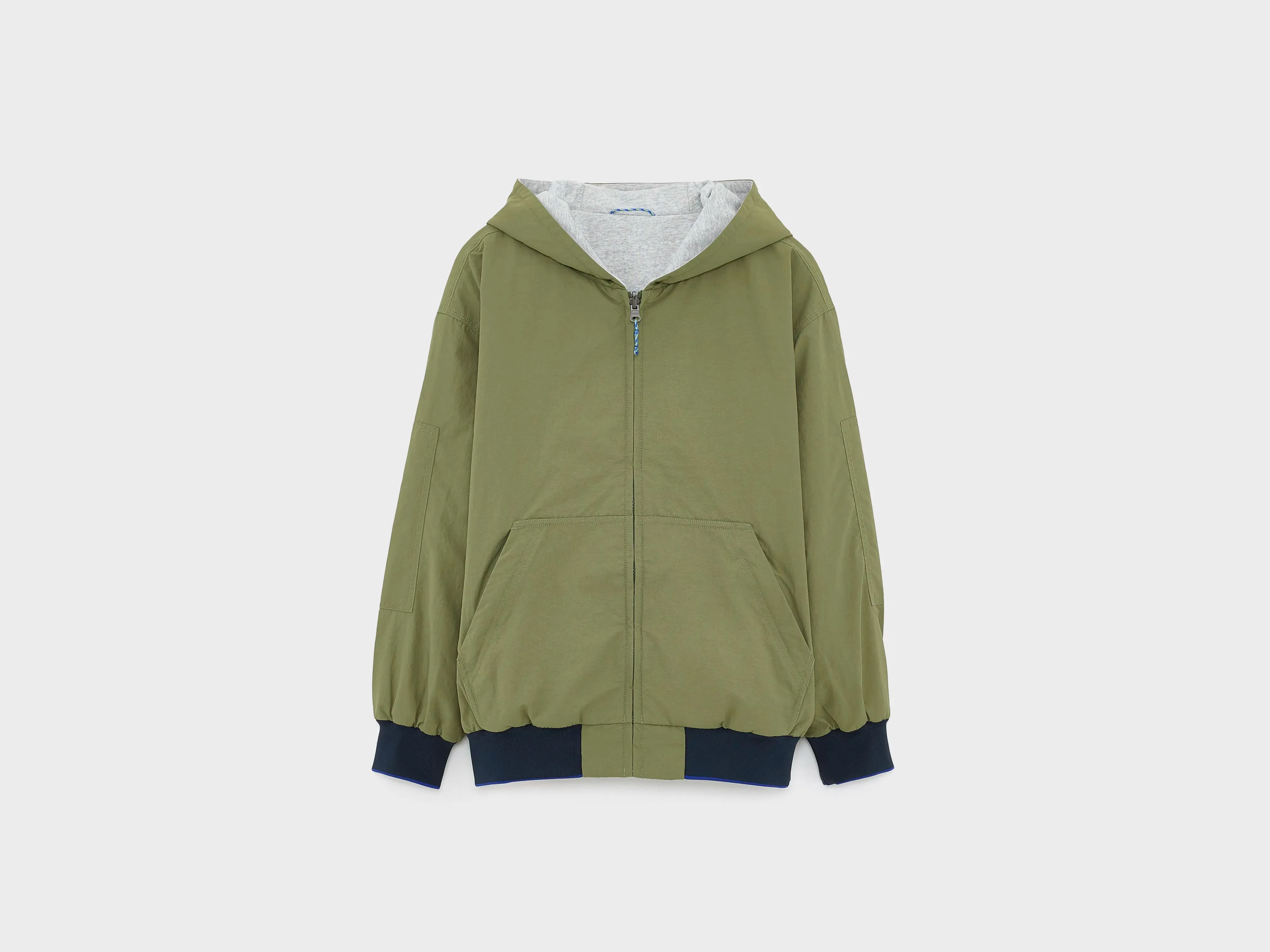 Hamzah relaxed rain jacket (261 / B / JEEP) sold by Bellerose