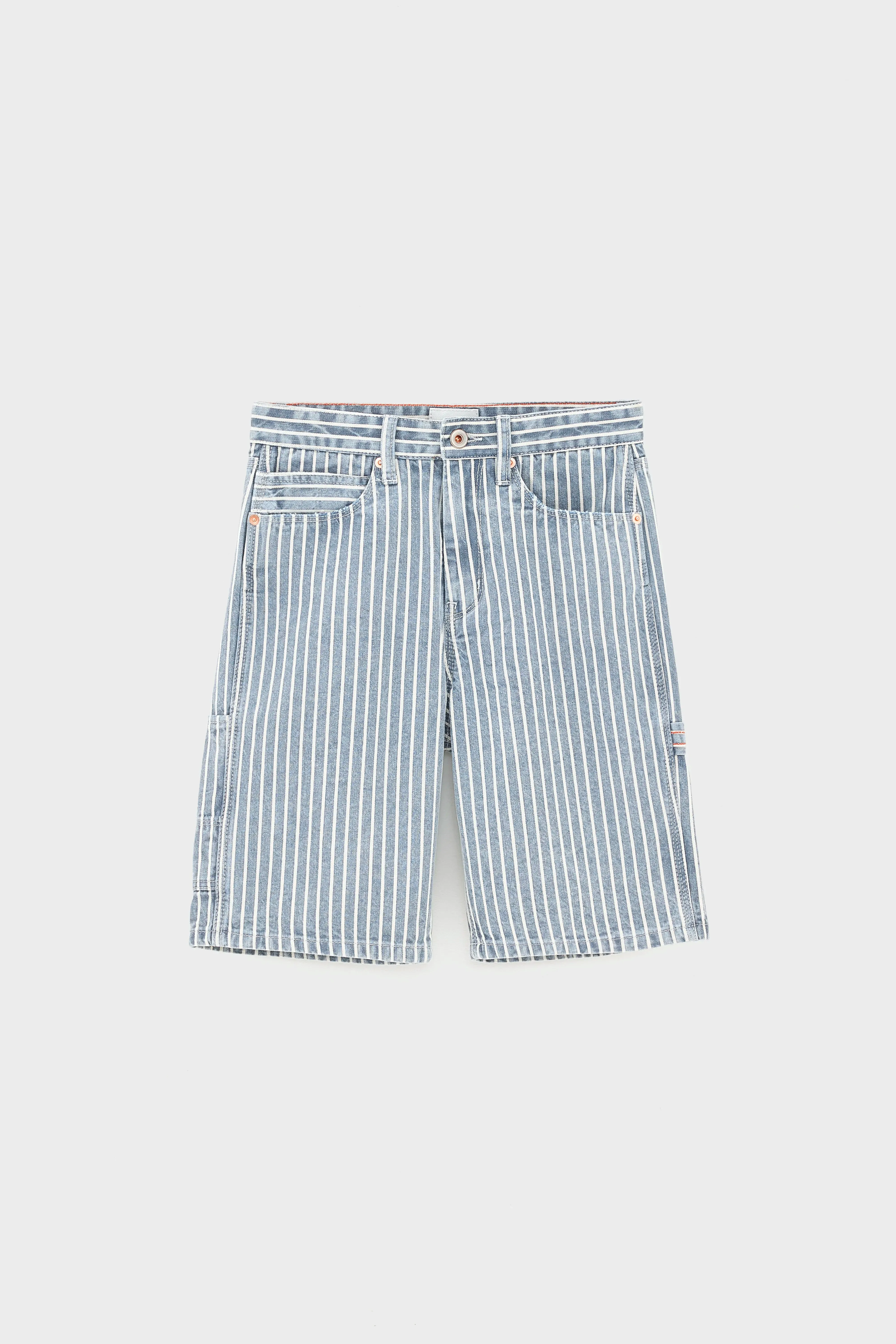 Peers denim shorts (261 / B / STRIPE A) sold by Bellerose product image thumbnail 2
