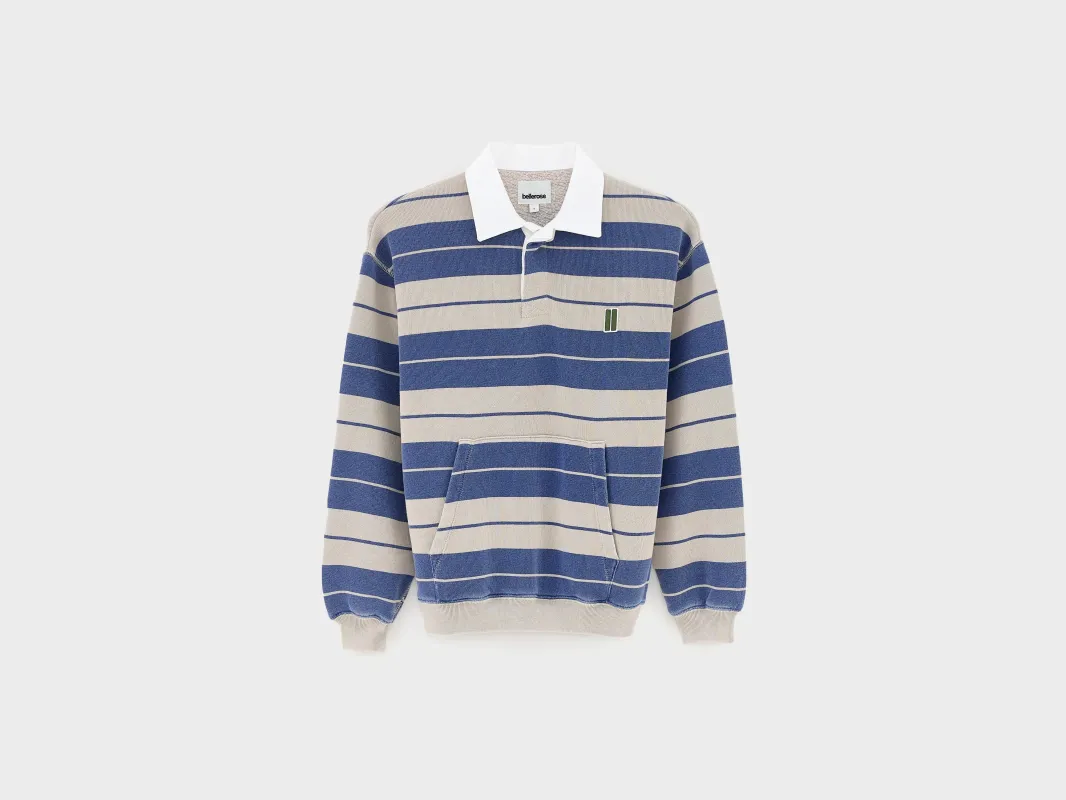 Allister crewneck sweatshirt (261 / B / STRIPE A) sold by Bellerose