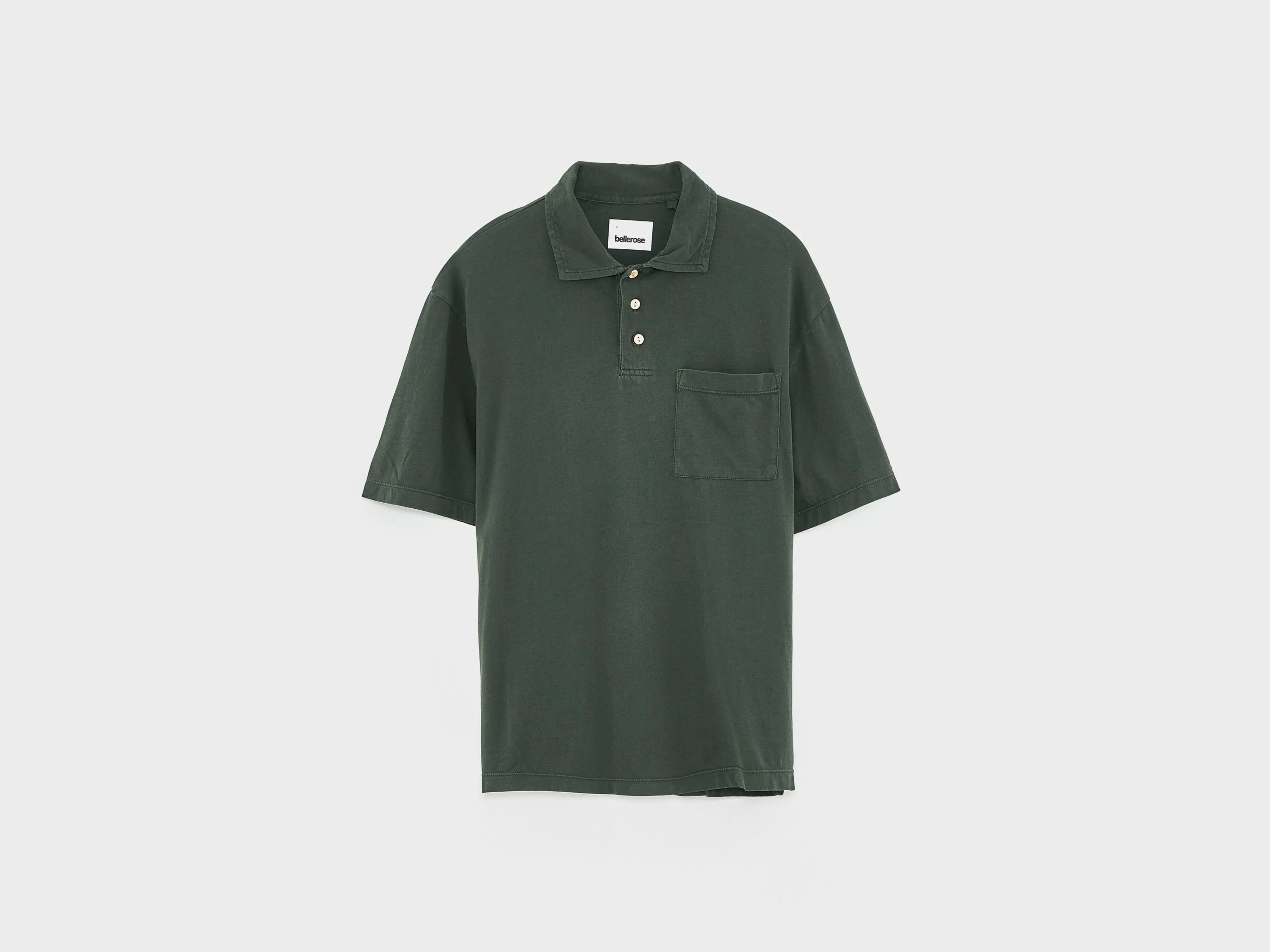 Komiu classic polo (261 / B / TRAIL) sold by Bellerose