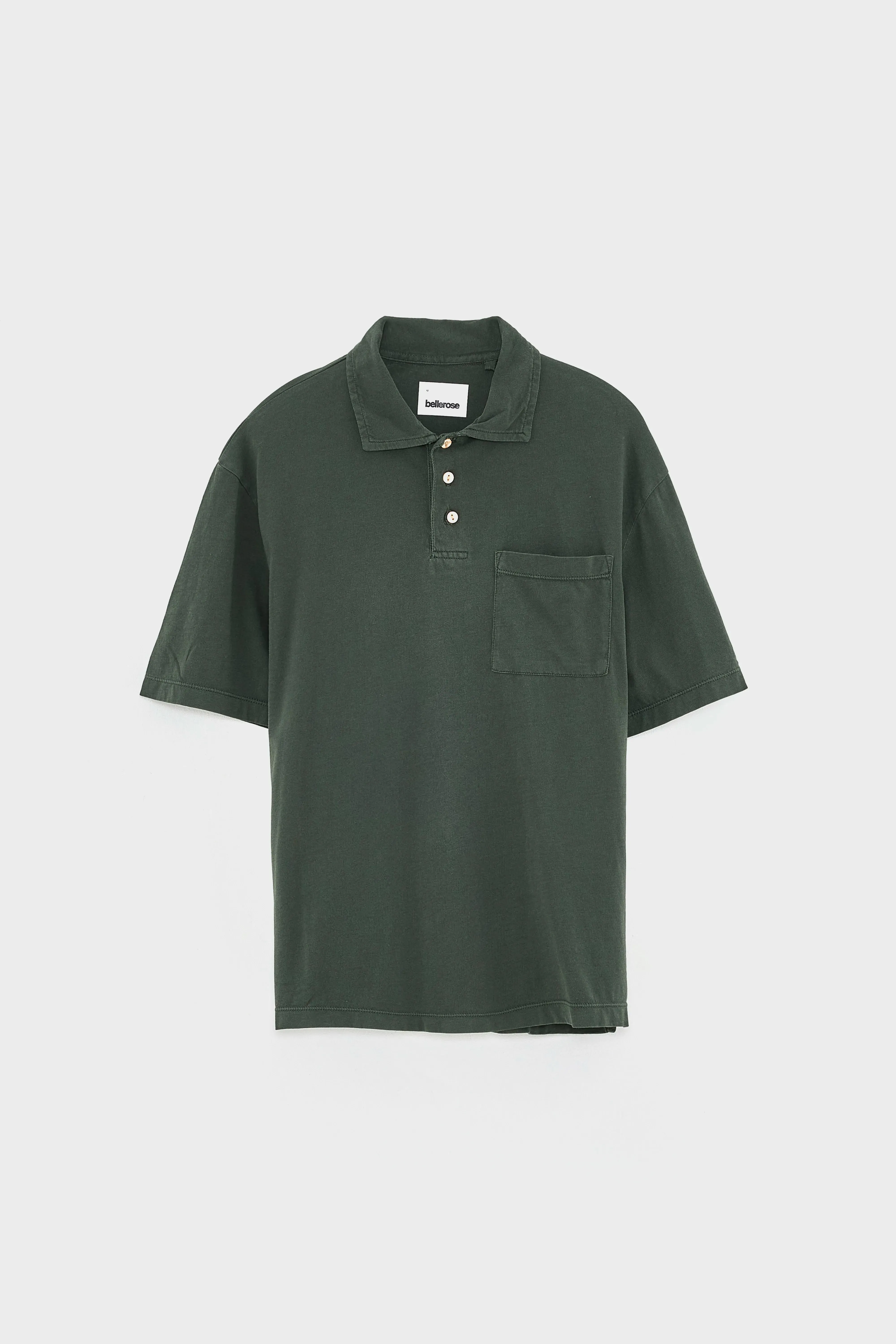 Komiu classic polo (261 / B / TRAIL) sold by Bellerose product image thumbnail 2