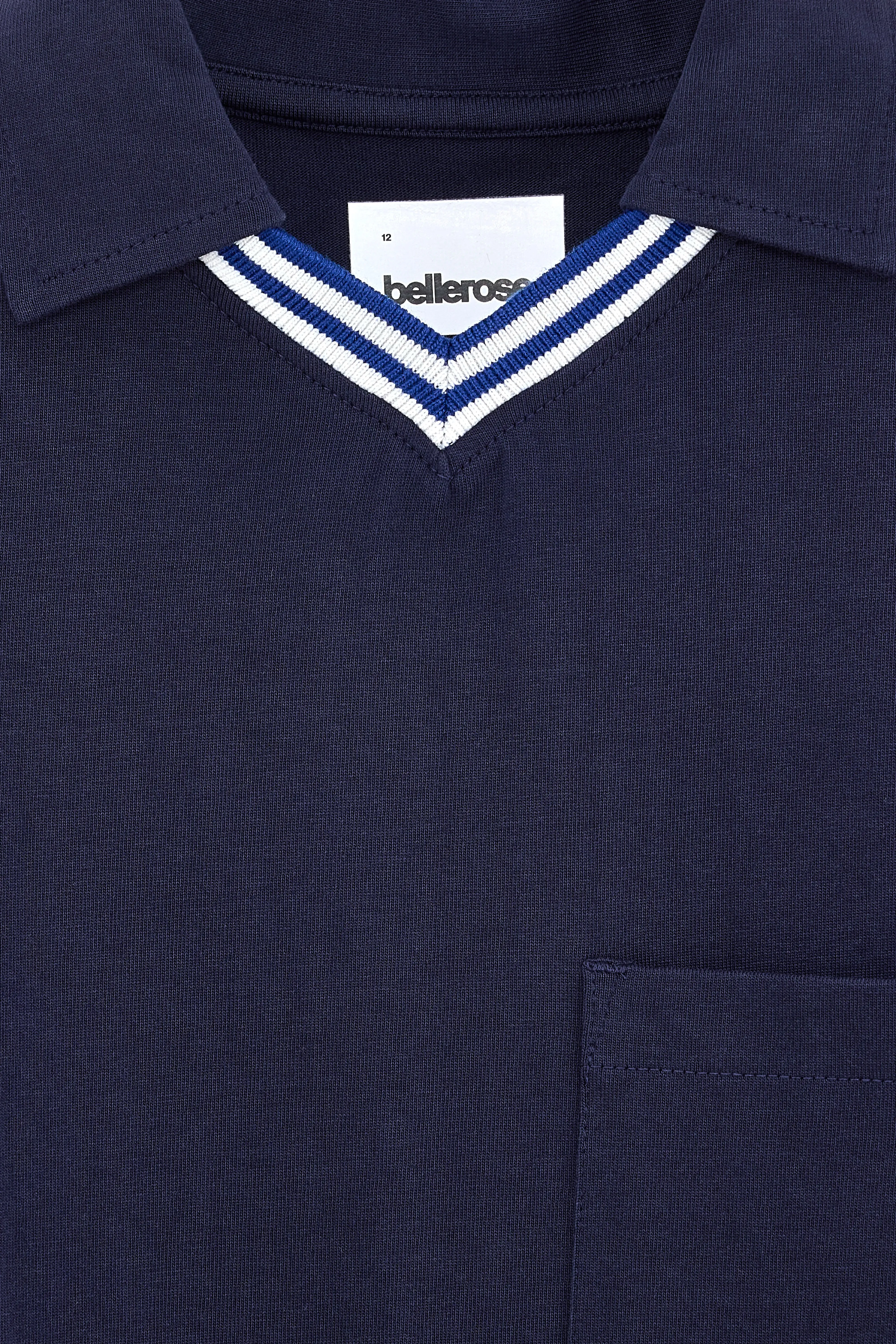 Connor short-sleeve polo (261 / B / NAVAL) sold by Bellerose product image thumbnail 4