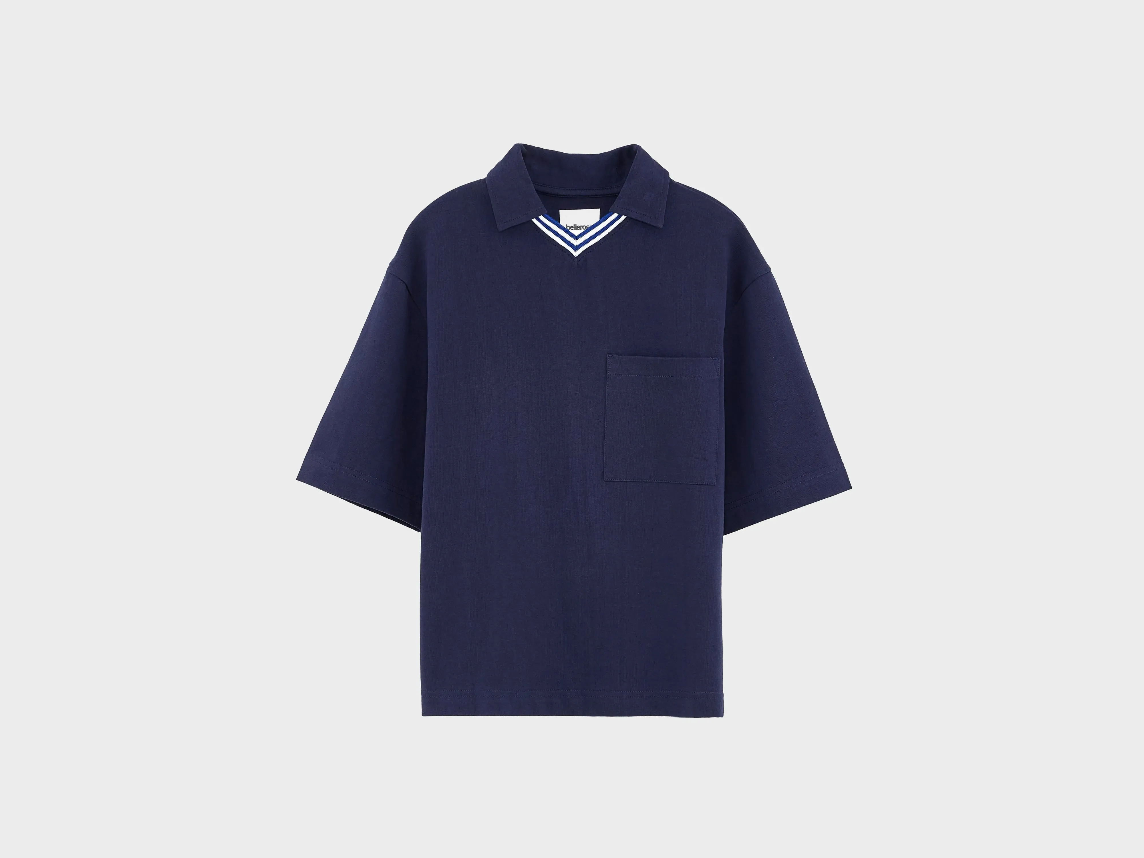 Connor short-sleeve polo (261 / B / NAVAL) sold by Bellerose