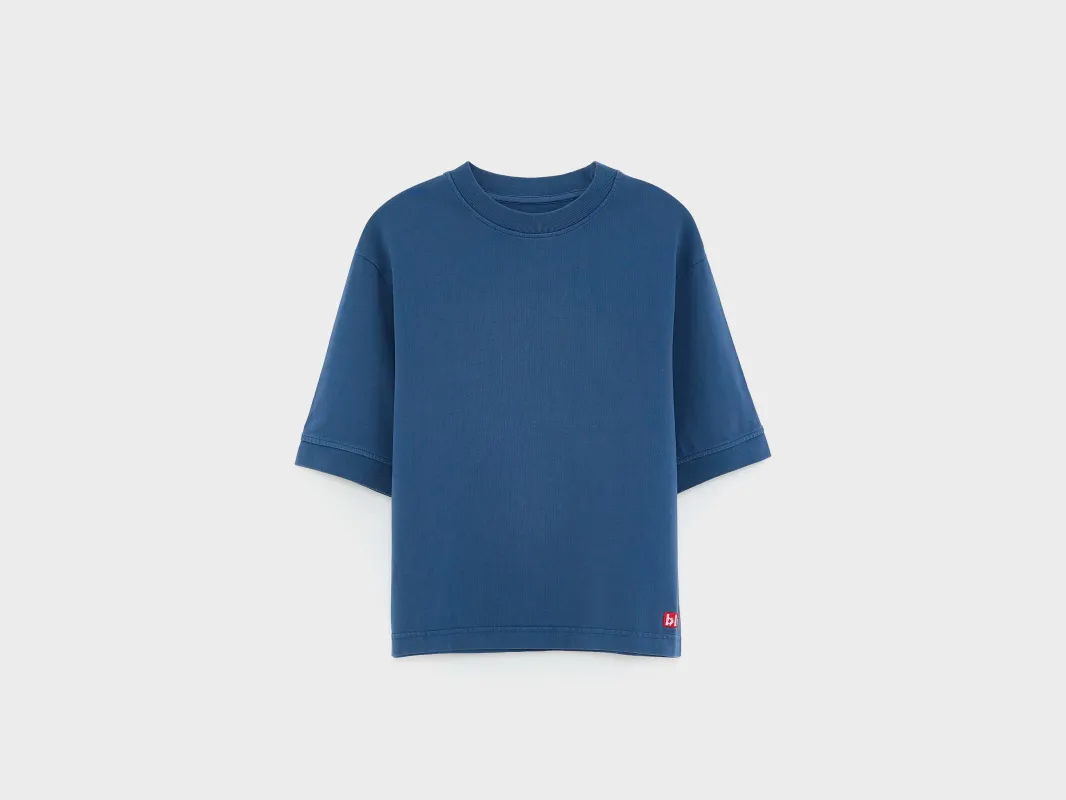 Cursty short-sleeve t-shirt (261 / B / MORAINE) sold by Bellerose