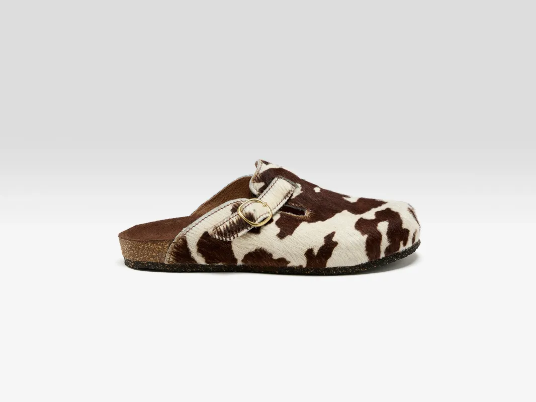 Marrow Leather Clogs (251 / W / WHITE) sold by Bellerose