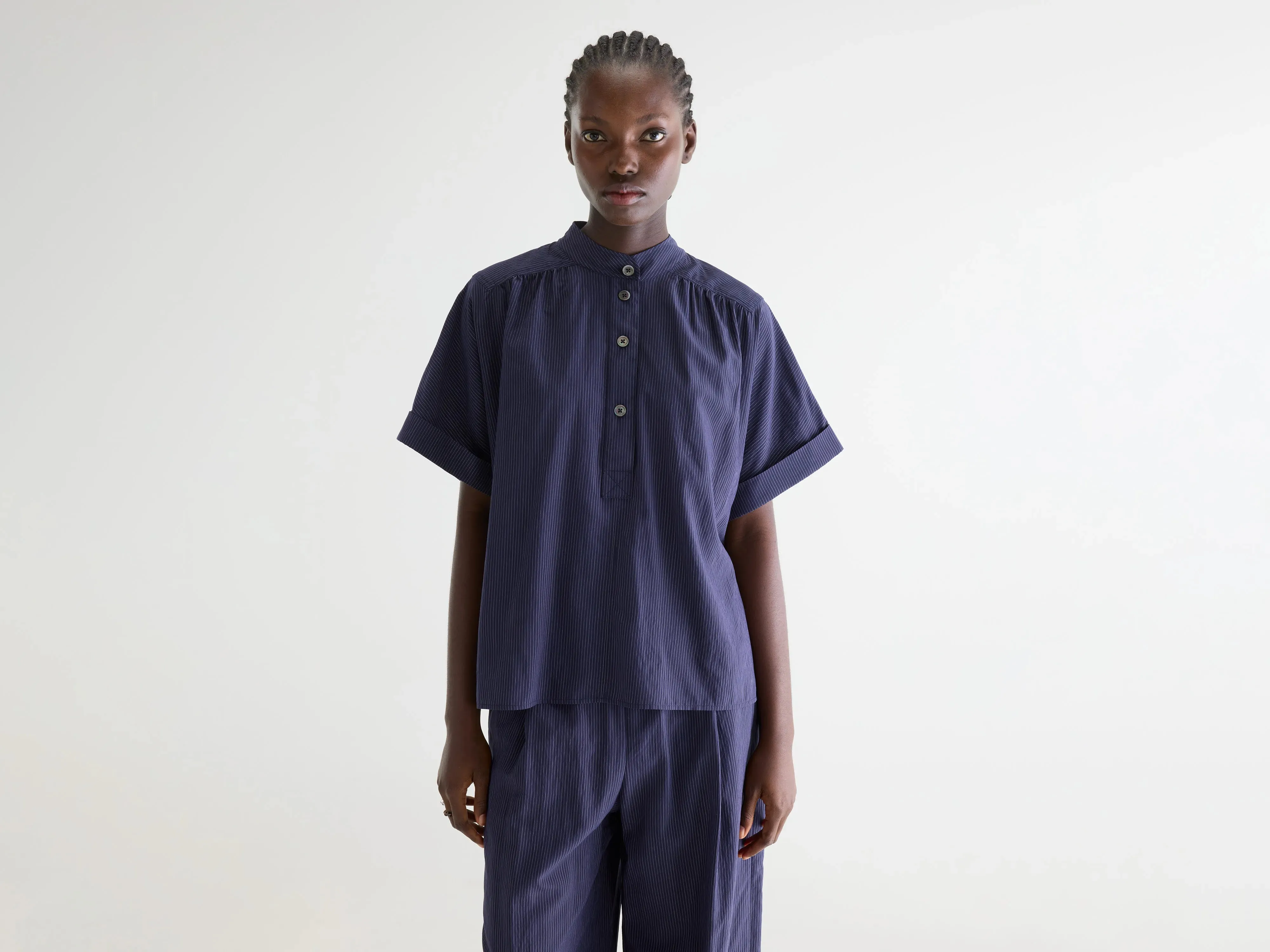 Pear striped blouse (261 / W / STRIPE A) sold by Bellerose