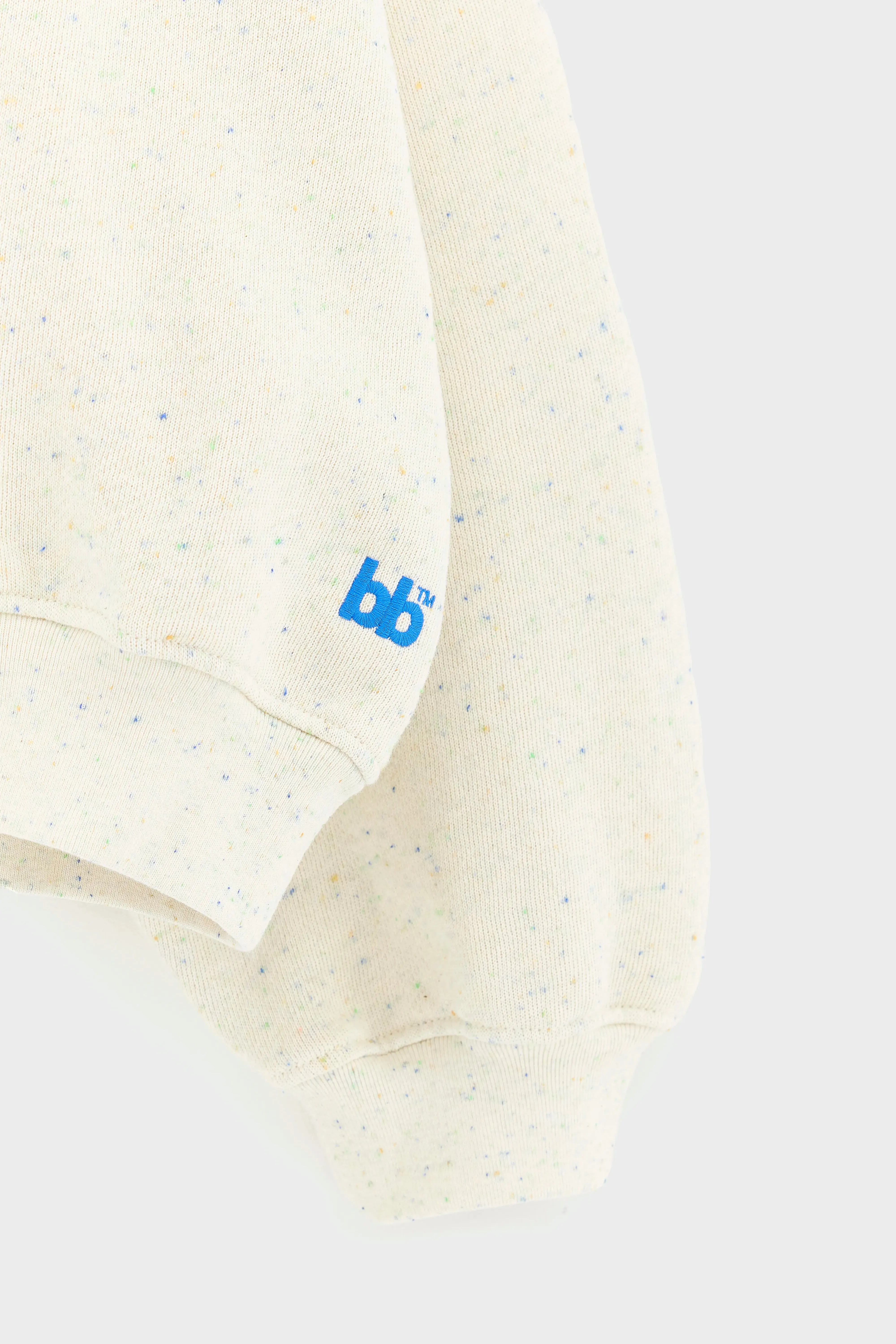 Fancy cropped crewneck sweatshirt (261 / W / COMBO A) sold by Bellerose product image thumbnail 3