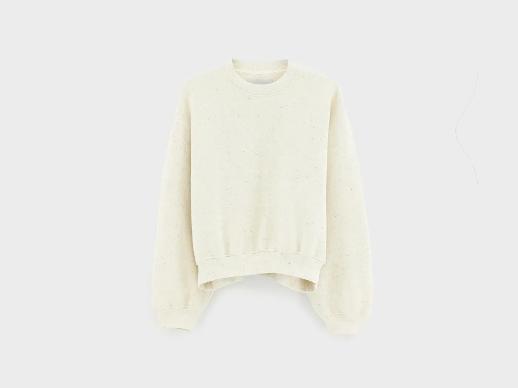 Fancy cropped crewneck sweatshirt (261 / W / COMBO A) made by Bellerose