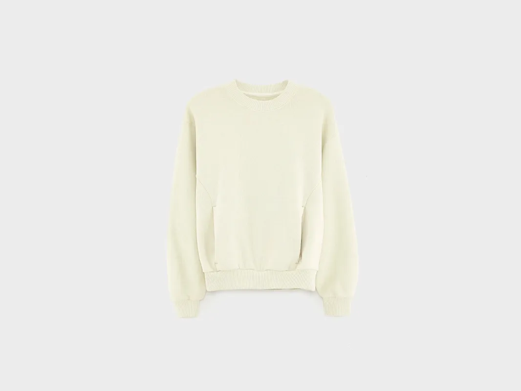 Fadopo relaxed sweatshirt (261 / G / LIME) sold by Bellerose