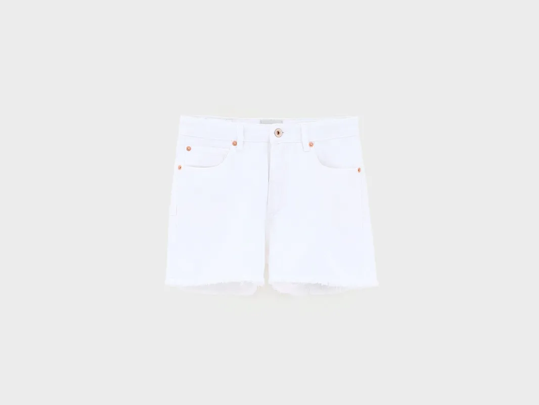 Kyle denim shorts (261 / G / WHITE) sold by Bellerose