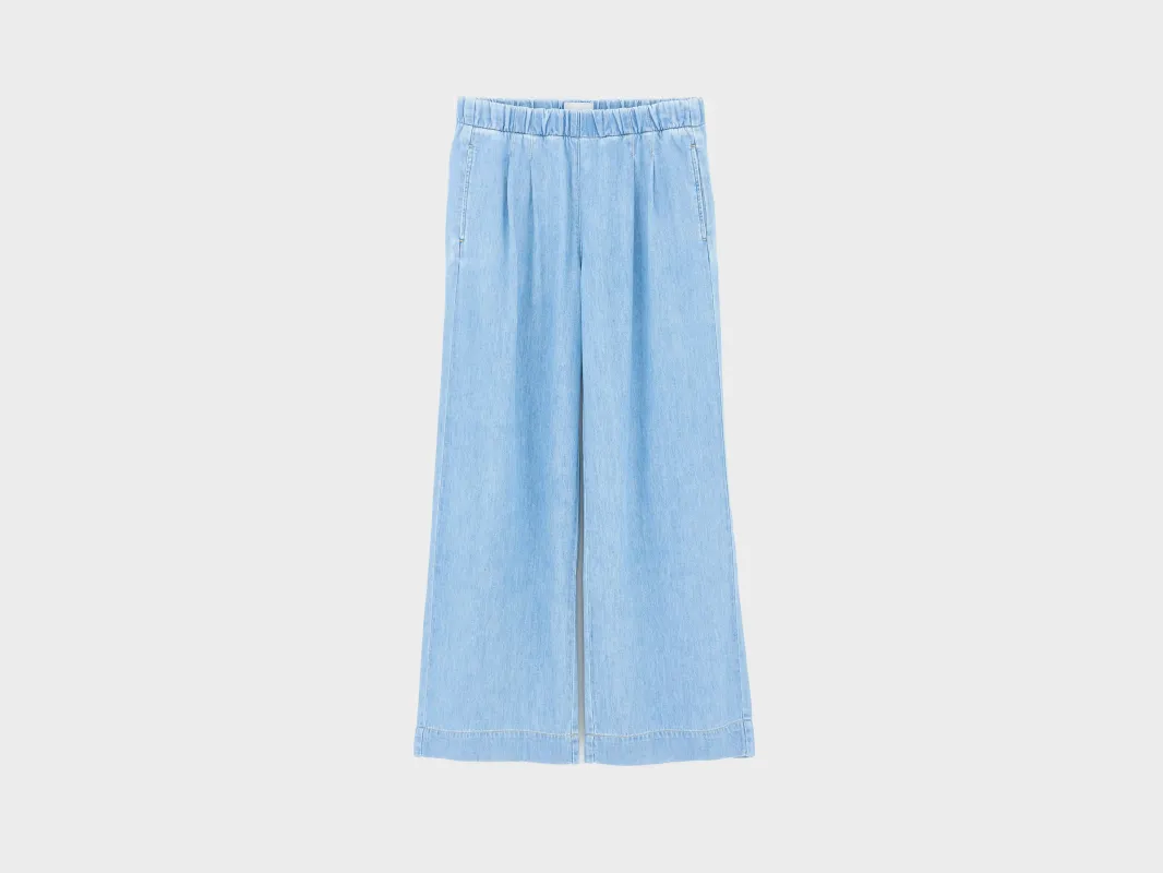 Karyn relaxed trousers (261 / G / LT BLUE BLEACH) sold by Bellerose