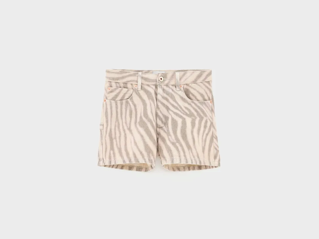 Kyle denim shorts (261 / G / NATURAL) sold by Bellerose