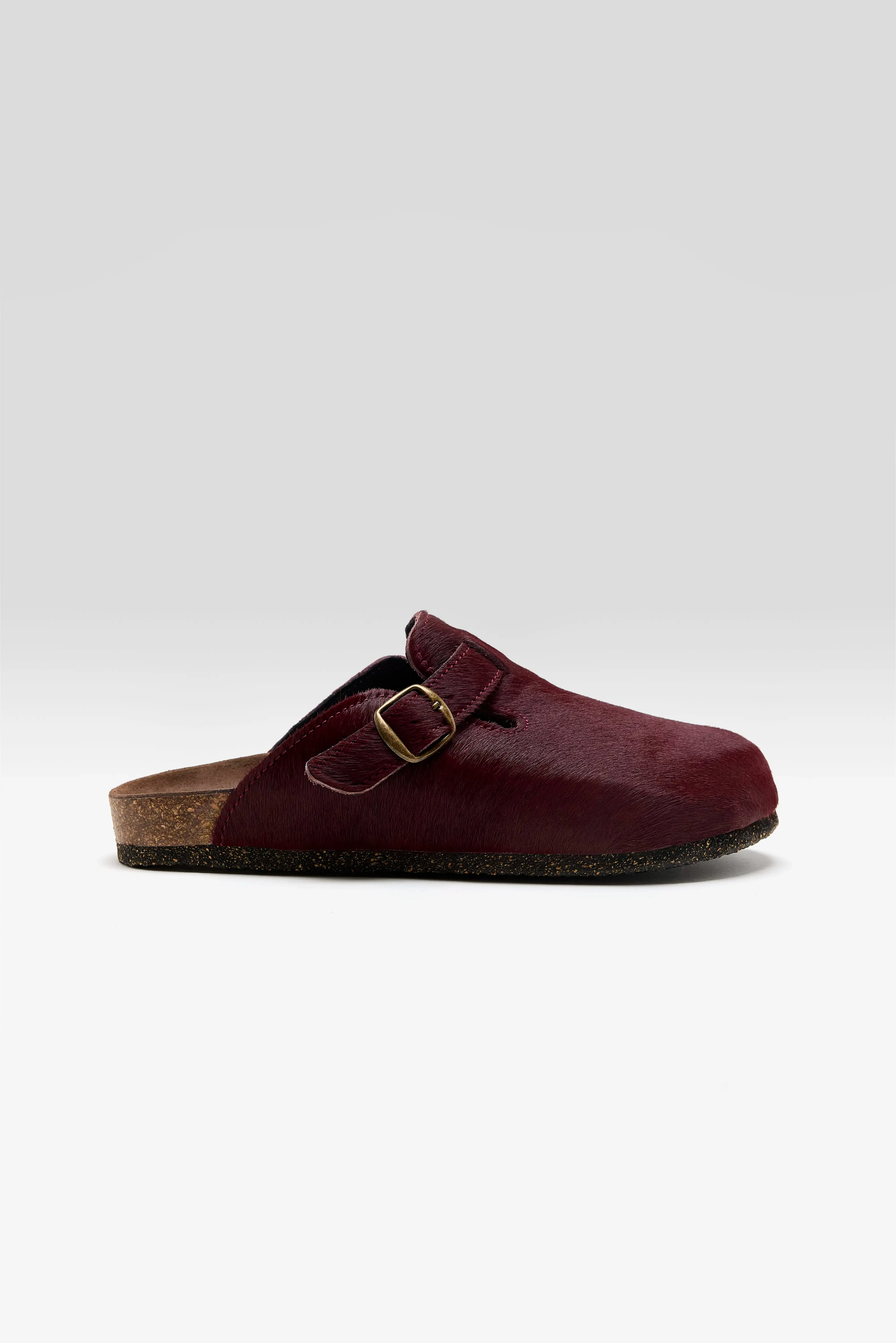 Bordeaux Ponyhair Mules (261 / W / BORDEAUX) sold by Bellerose product image thumbnail 2