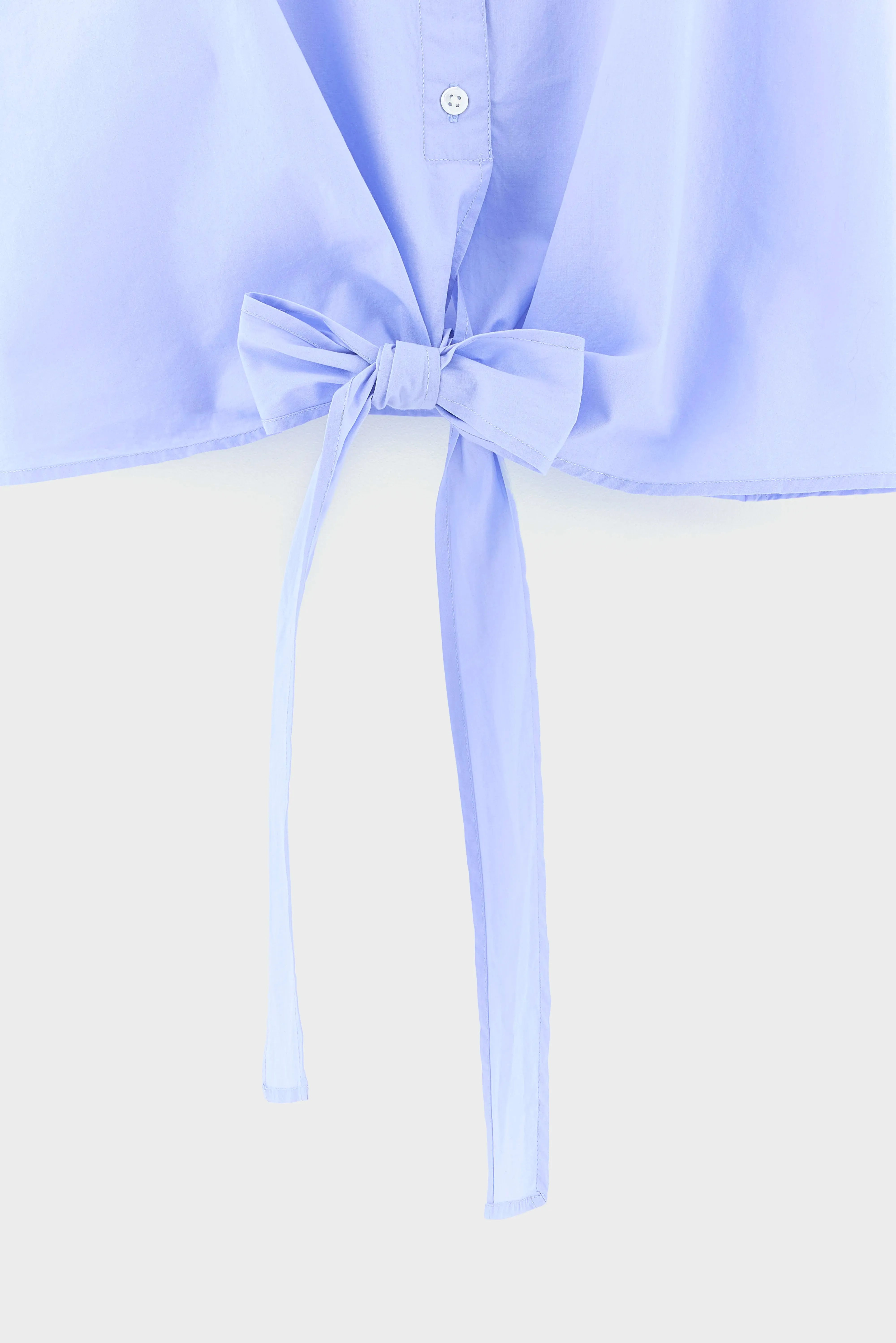 Coral tie-up blouse (261 / W / LAVENDER) sold by Bellerose product image thumbnail 5