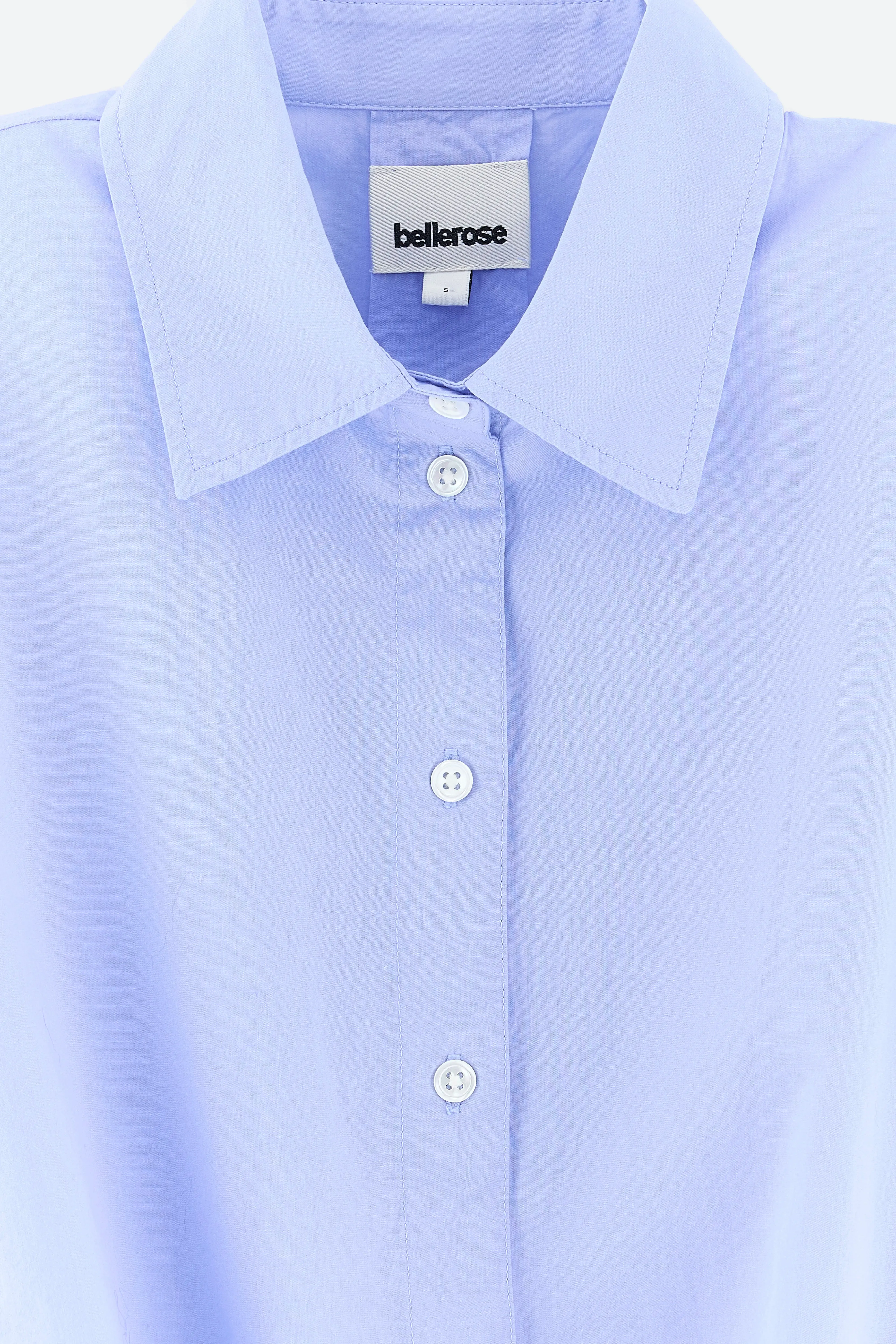 Coral tie-up blouse (261 / W / LAVENDER) sold by Bellerose product image thumbnail 4