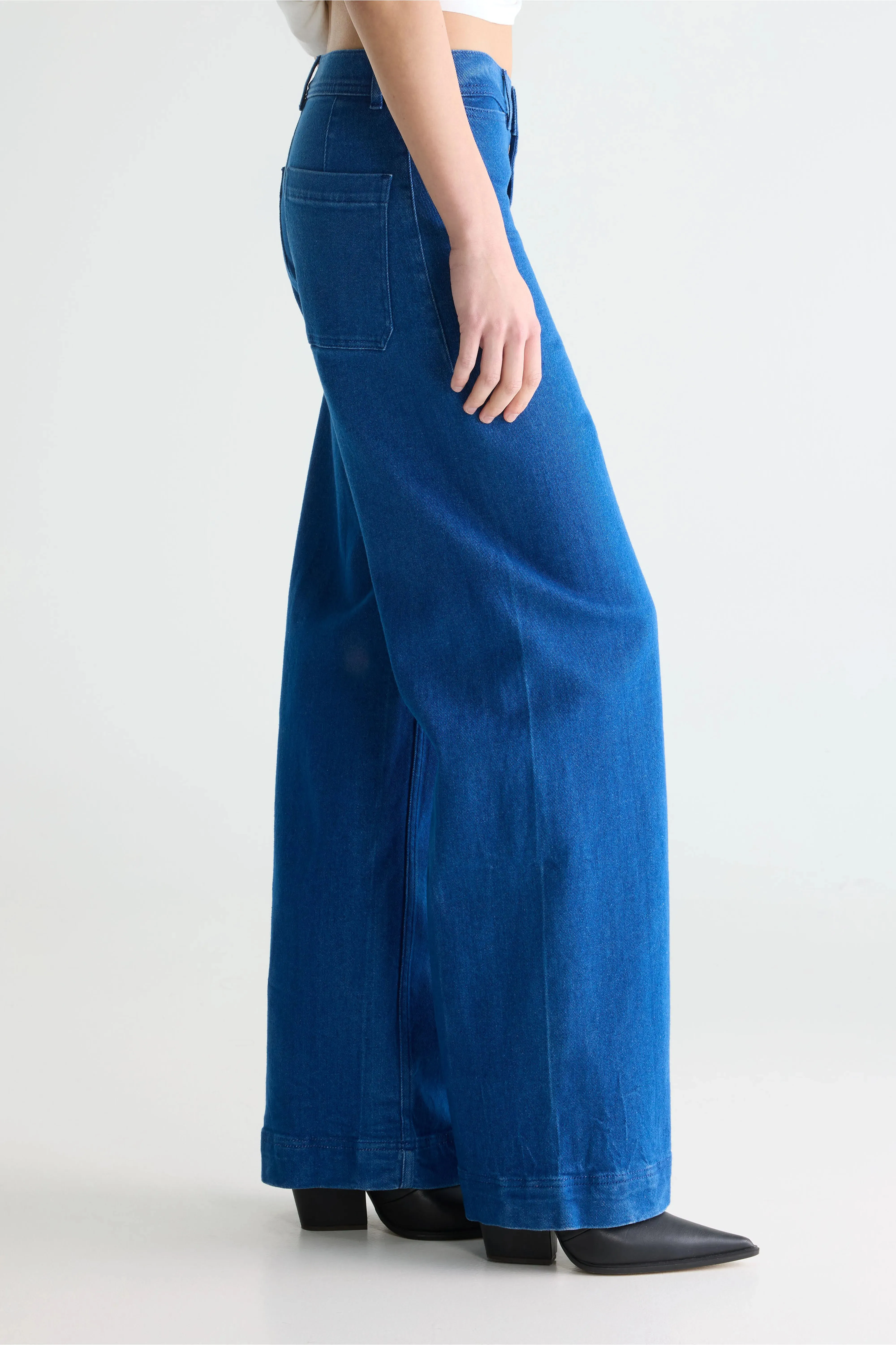 Lottie wide jeans (252 / W / ONE WASH) sold by Bellerose product image thumbnail 5