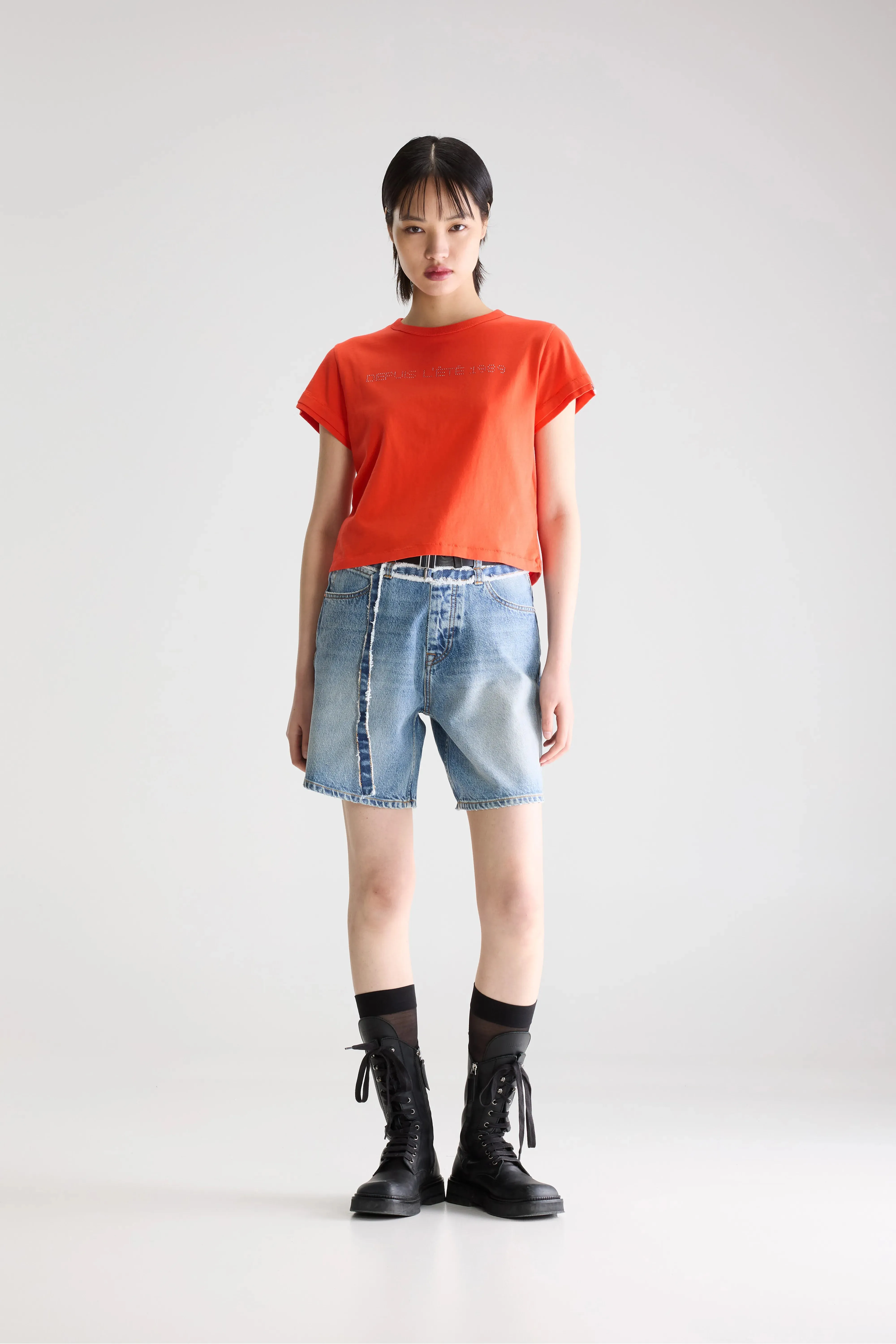 Cesar short-sleeve t-shirt (261 / W / TEASER) sold by Bellerose product image thumbnail 3