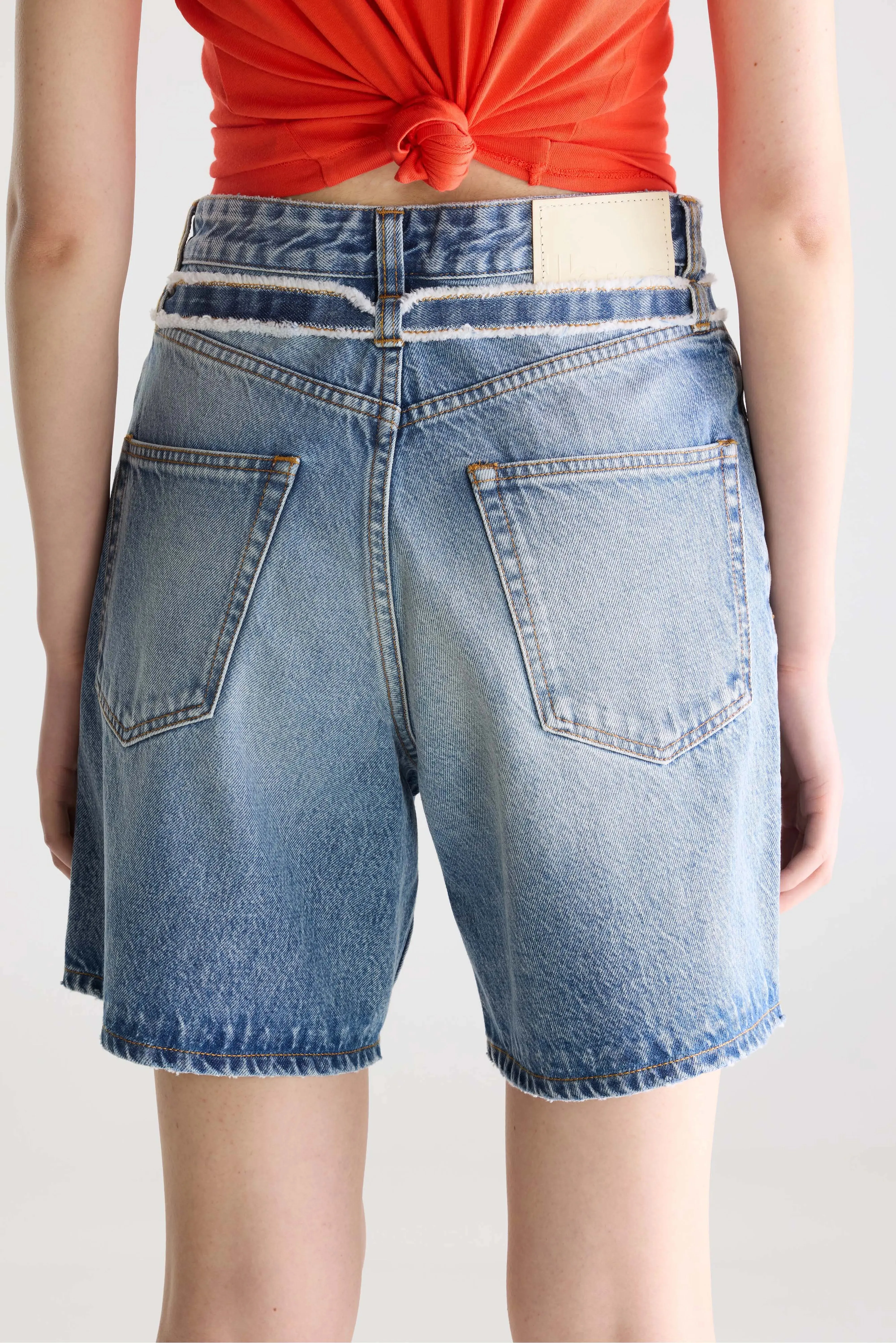 Piper boyfriend shorts (261 / W / VINTAGE LT BLUE) sold by Bellerose product image thumbnail 5