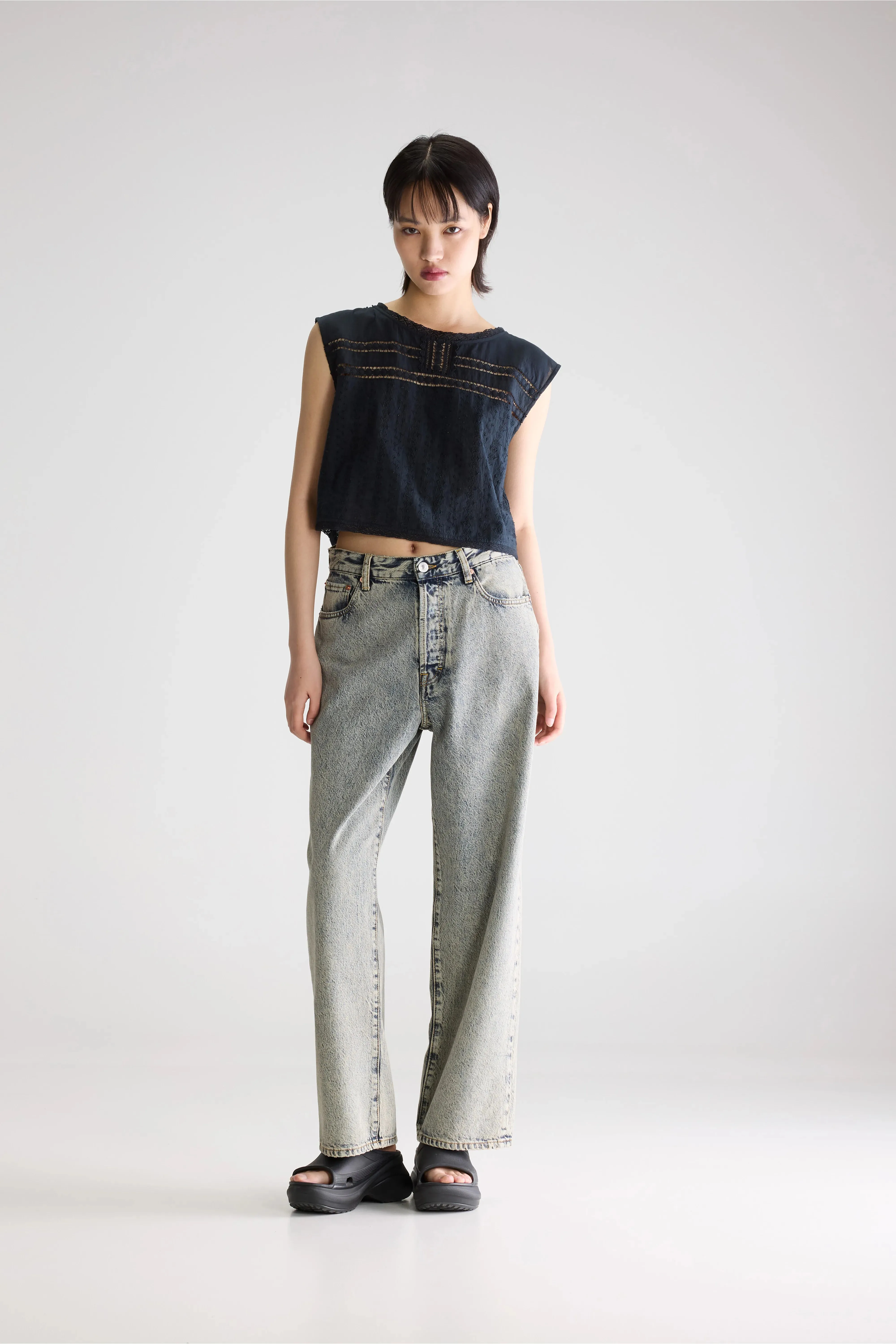 Donna embroidered blouse (261 / W / METEORITE) sold by Bellerose product image thumbnail 3