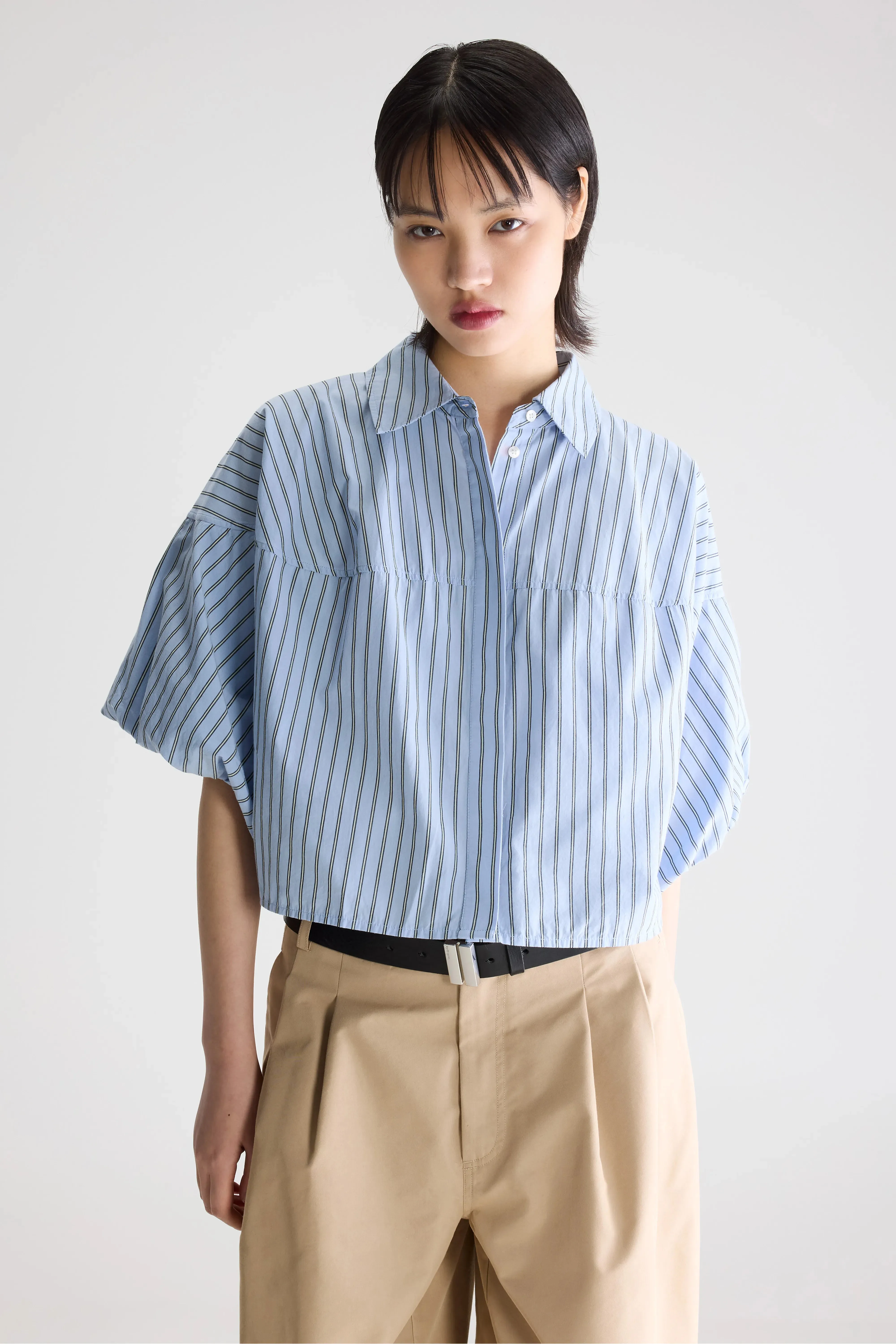 Cassy balloon shirt (261 / W / STRIPE B) sold by Bellerose product image thumbnail 2