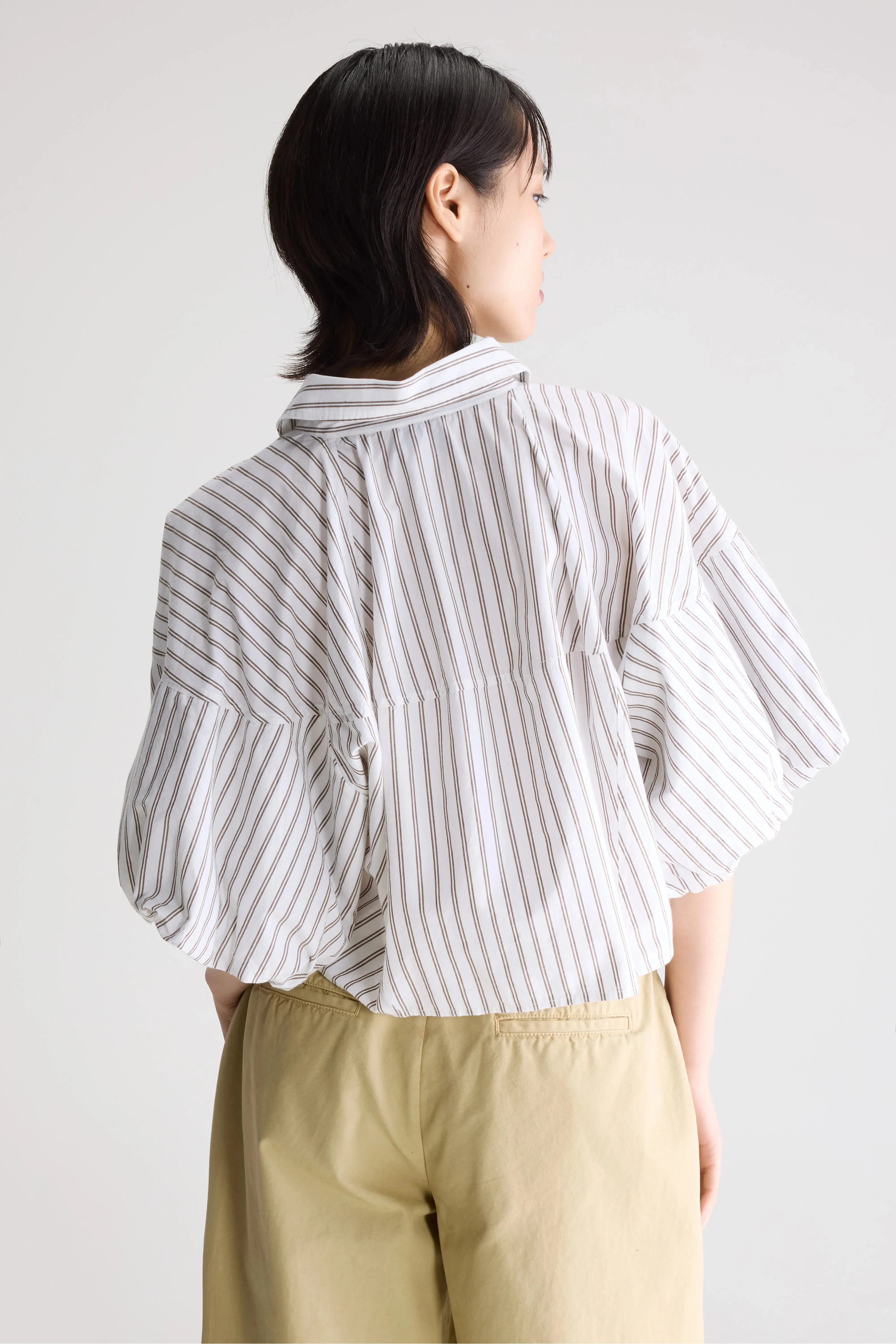Cassy balloon shirt (261 / W / STRIPE A) sold by Bellerose product image thumbnail 4