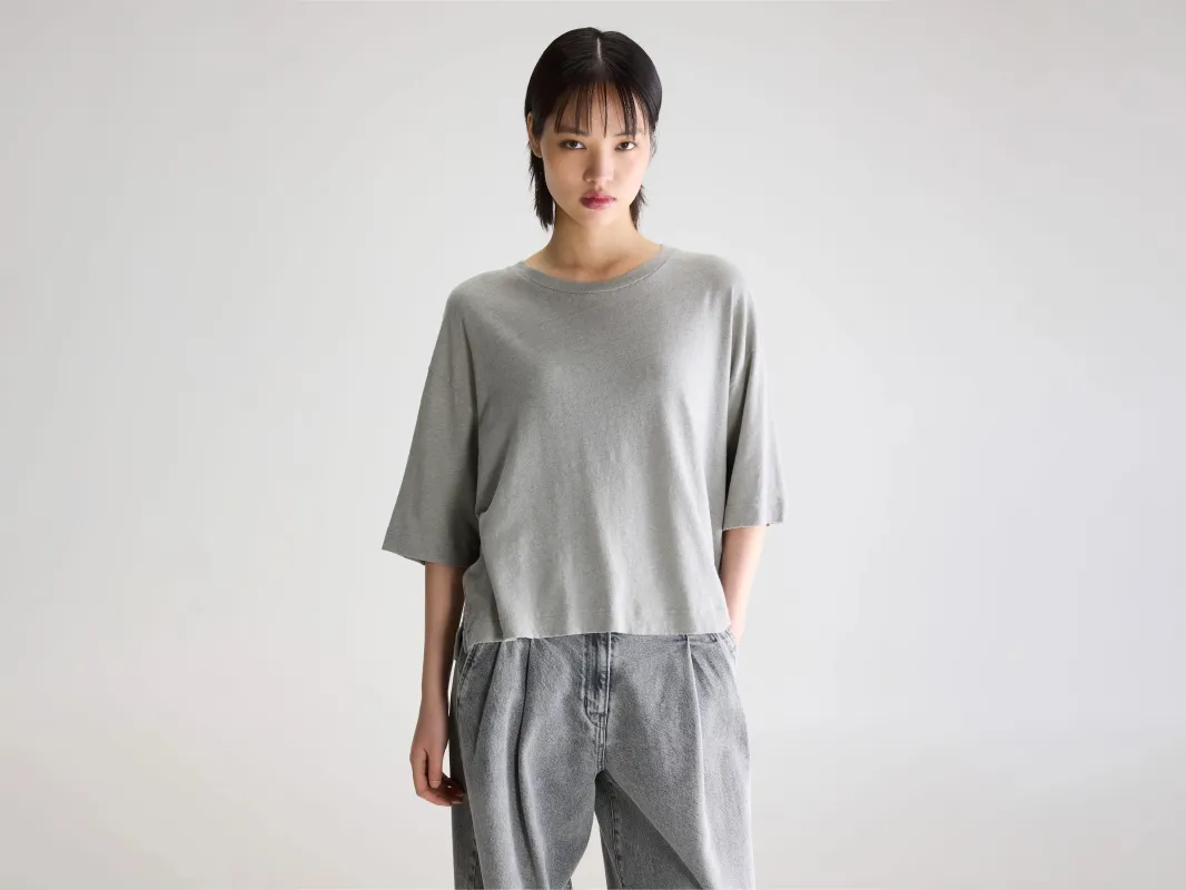 Vydel short-sleeve t-shirt (261 / W / STEEL) sold by Bellerose