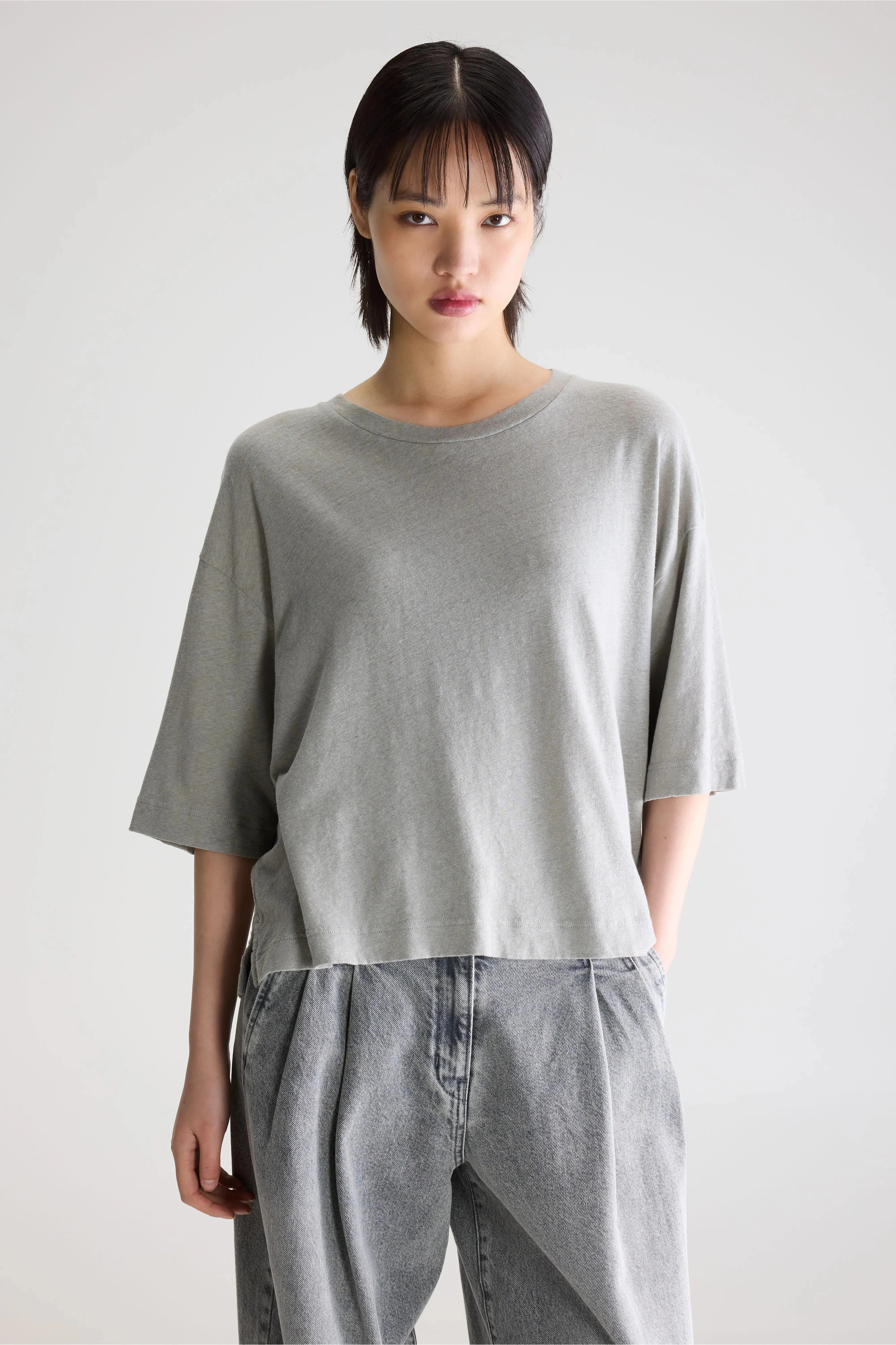 Vydel short-sleeve t-shirt (261 / W / STEEL) sold by Bellerose product image thumbnail 2